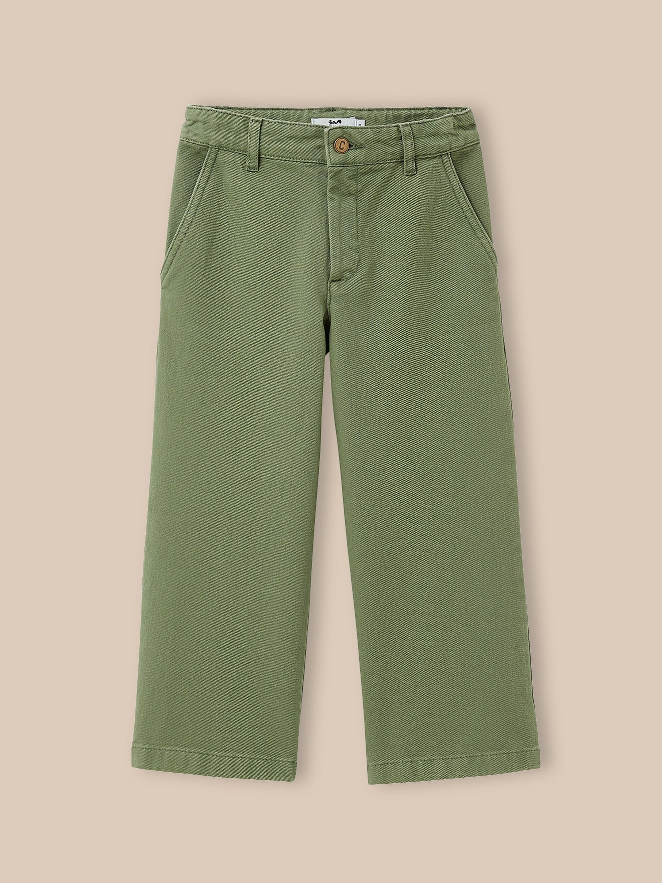 Pantalon large en twill Junior