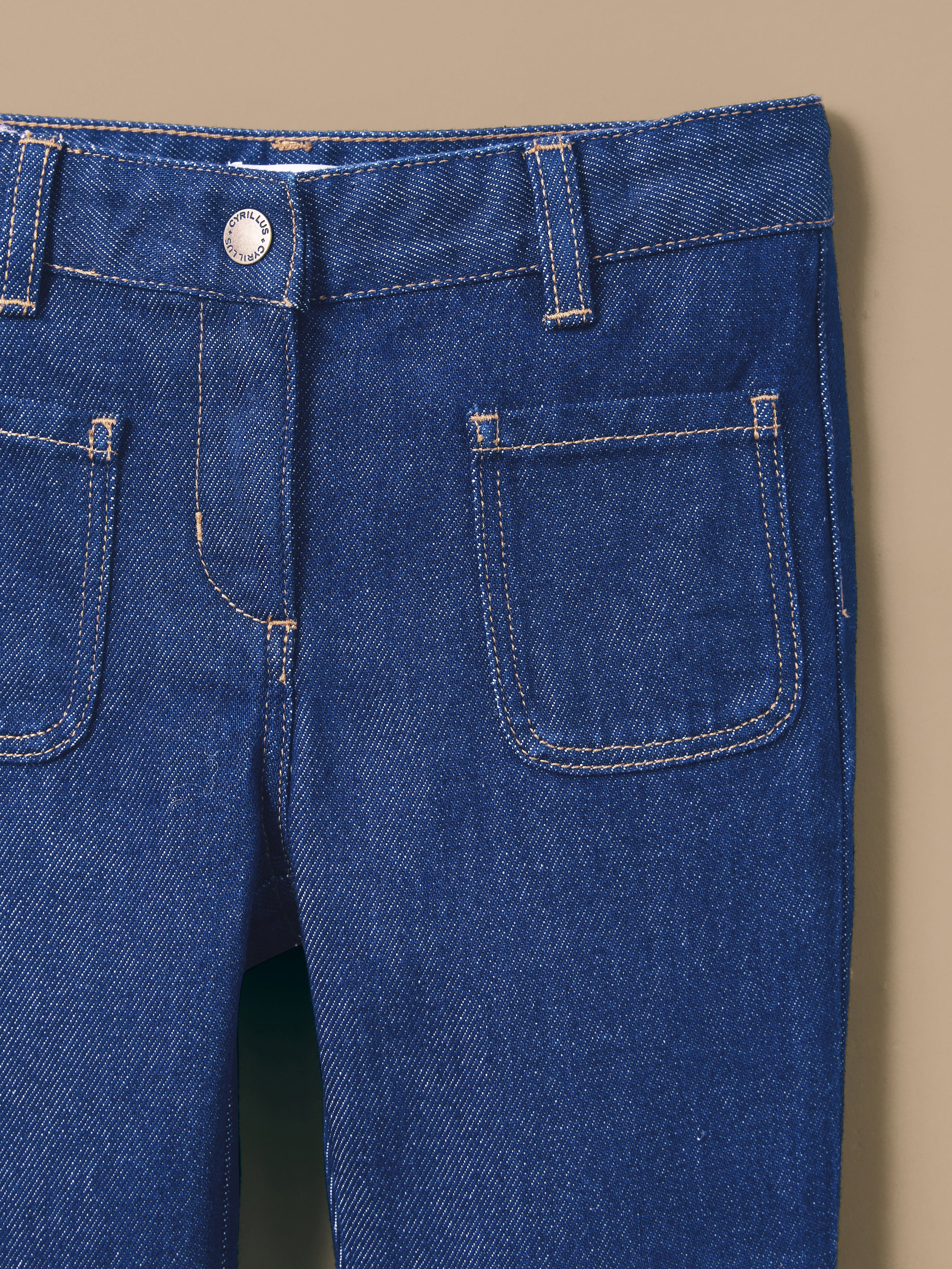 Wijde meisjesjeans