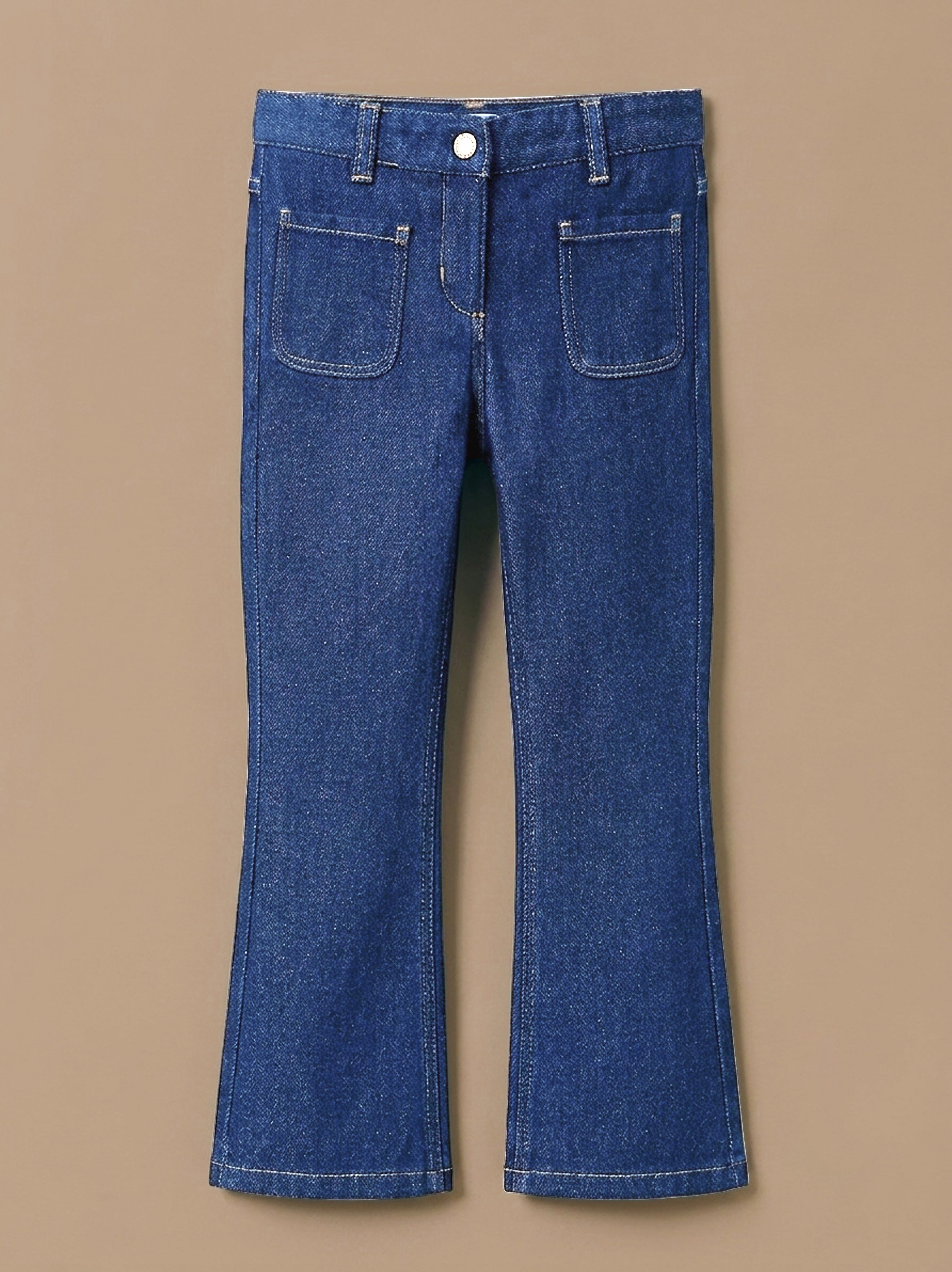 Wijde meisjesjeans
