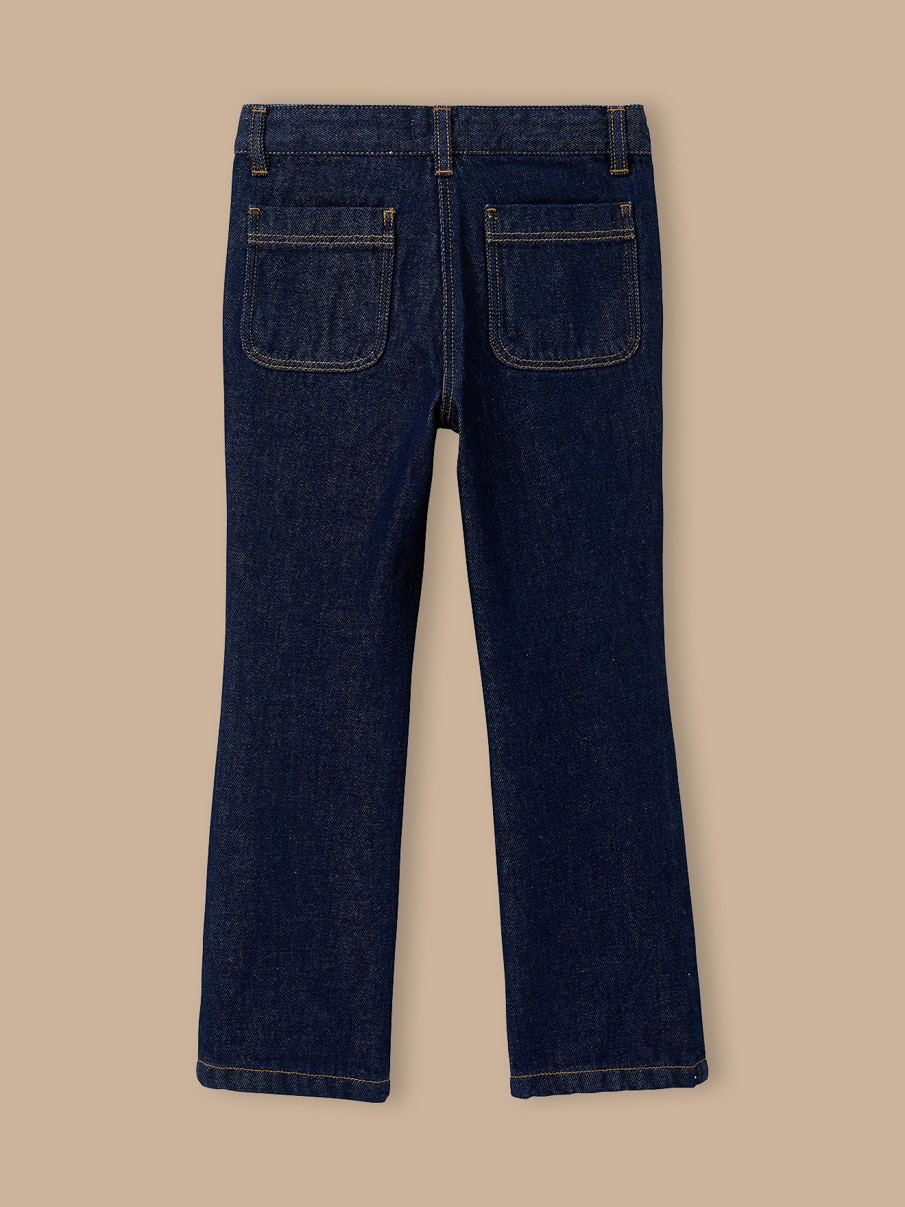 Pantalon large Fille denim