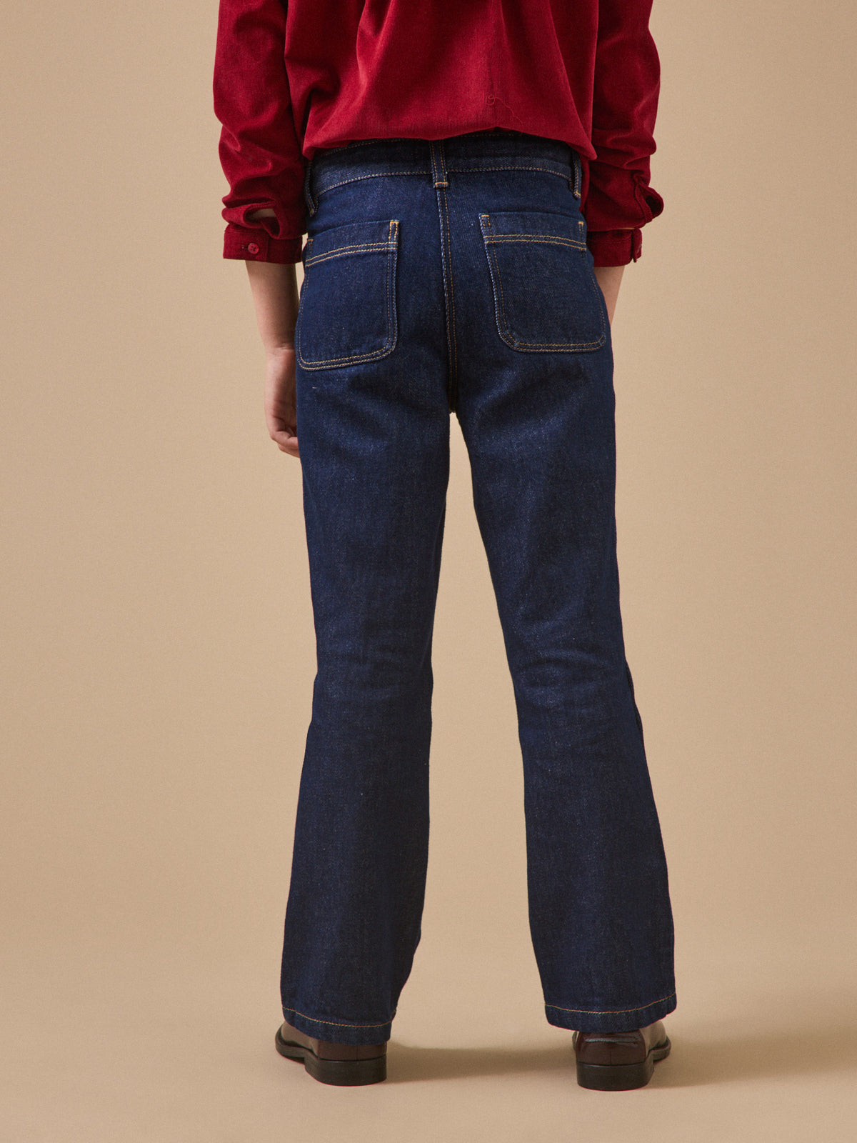 Wijde meisjesjeans