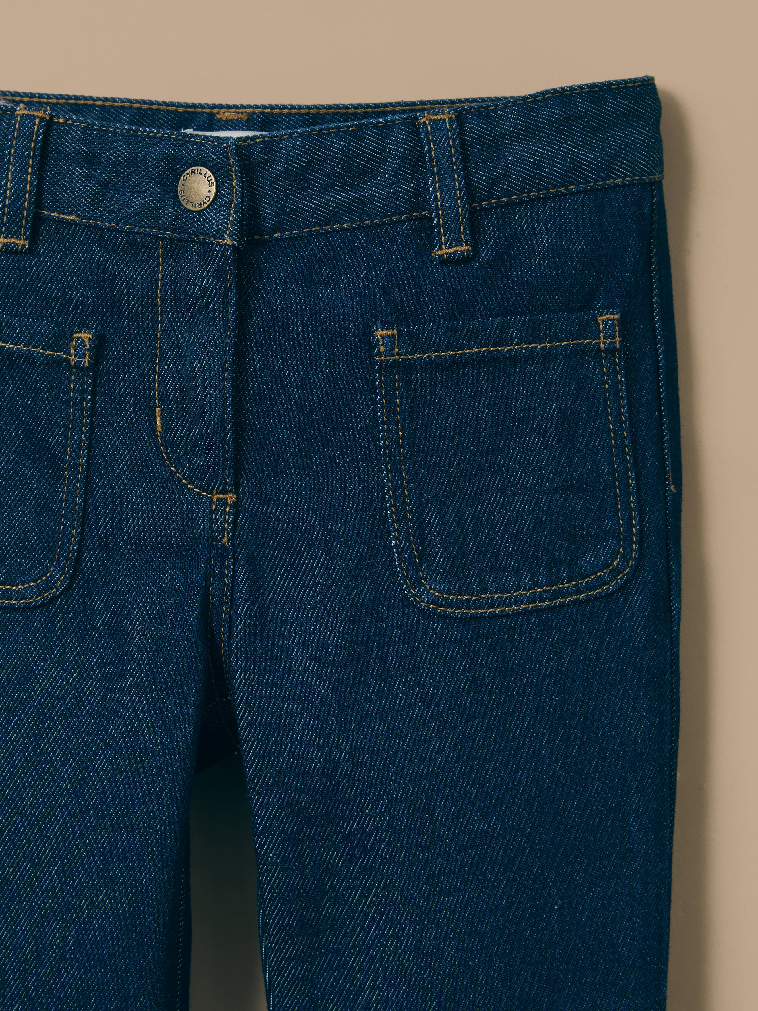 Wijde meisjesjeans