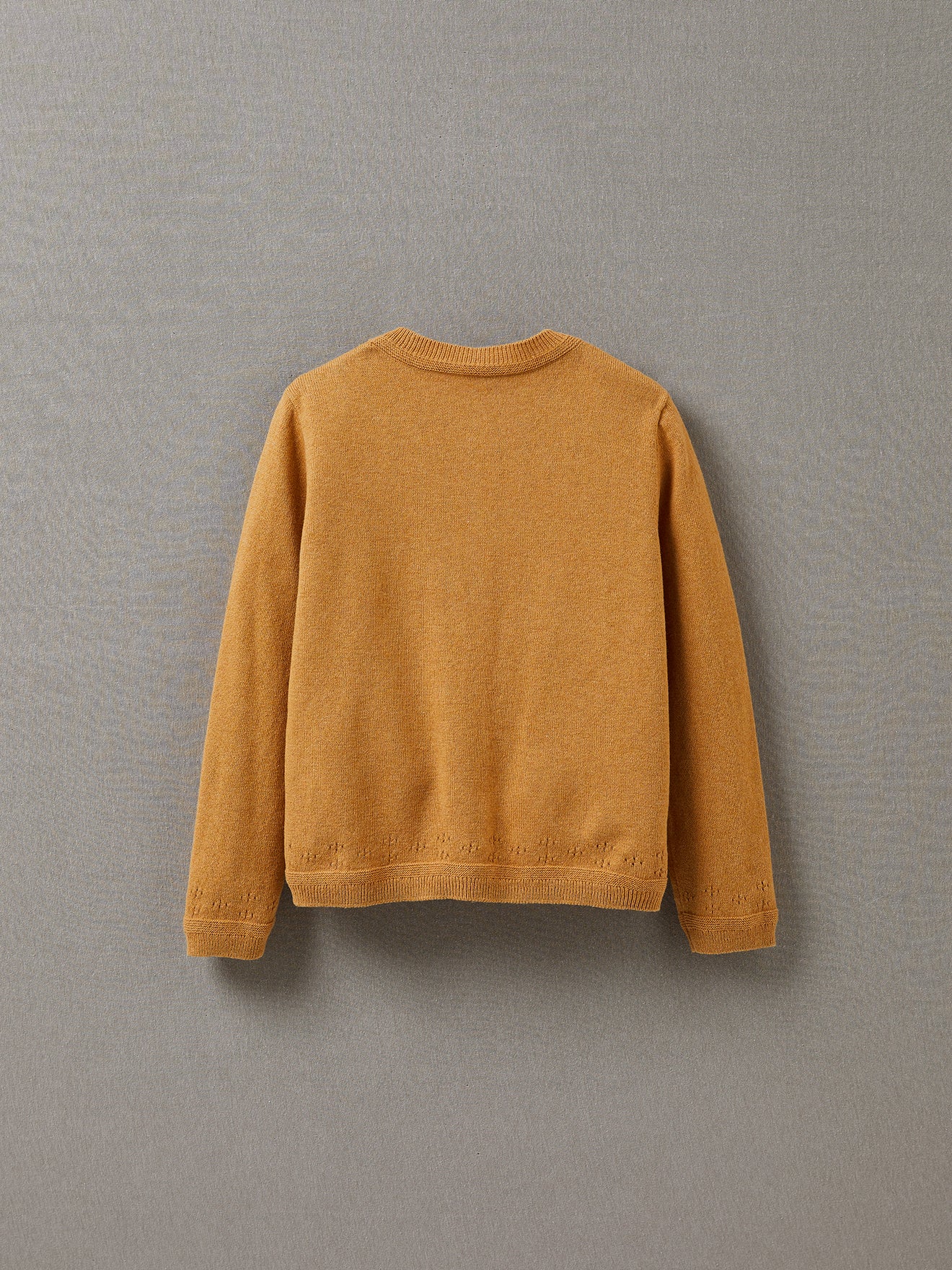 Cardigan Fille en coton et laine