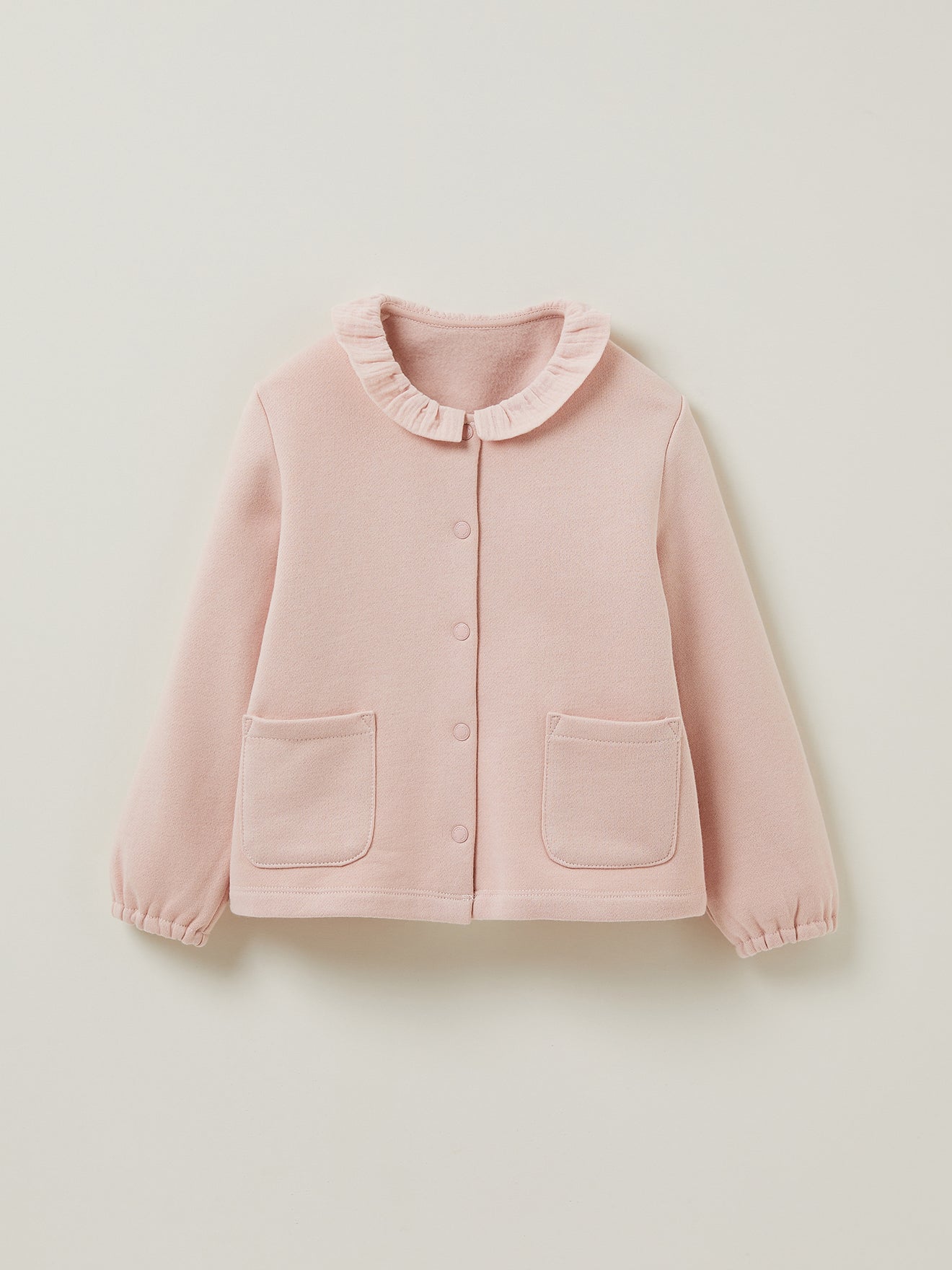 Cardigan fille en coton biologique