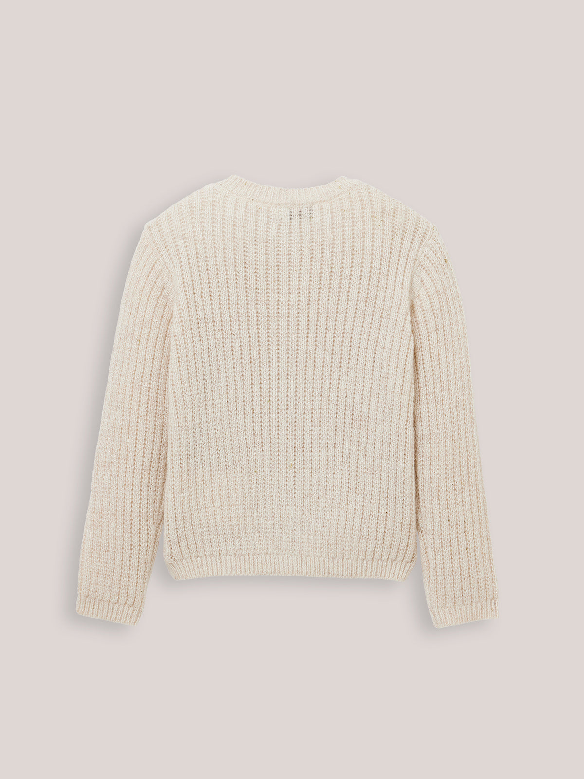 Meisjescardigan met mohair en metallic draden