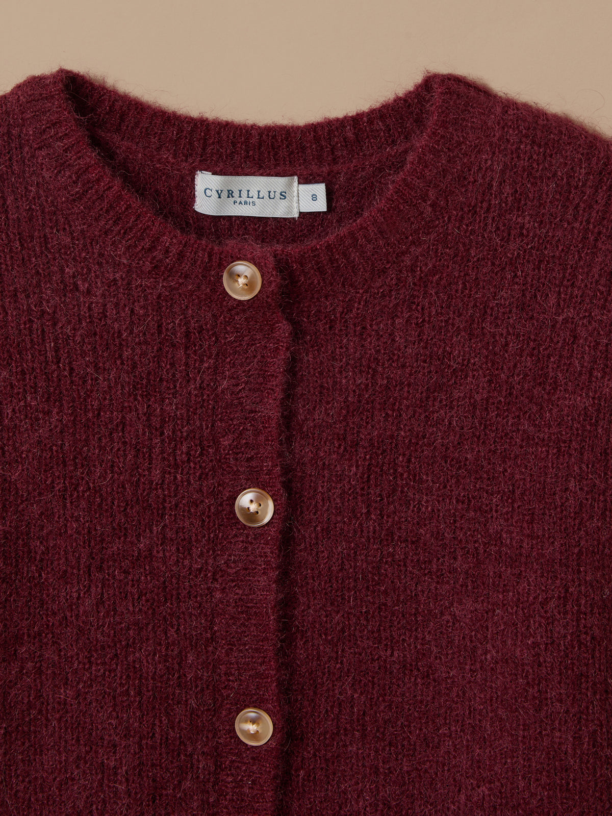 Cardigan met wol en mohair - Junior collectie