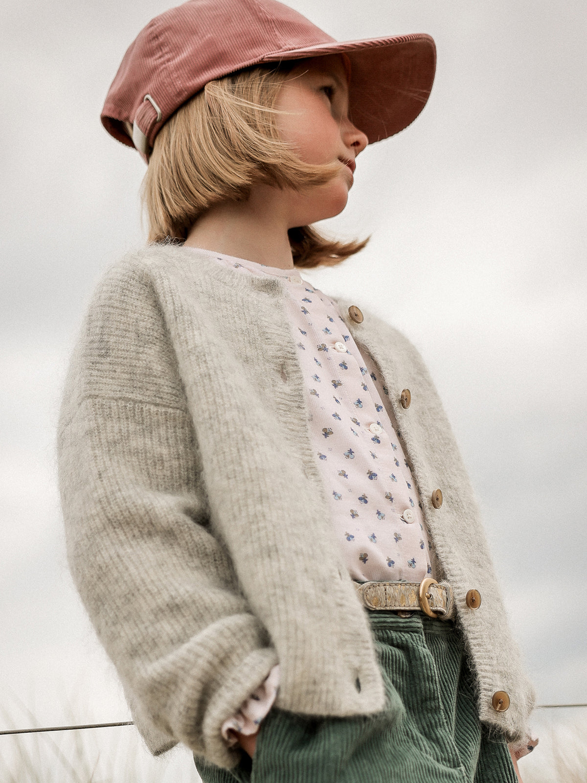 Cardigan laine et mohair - Collection Junior