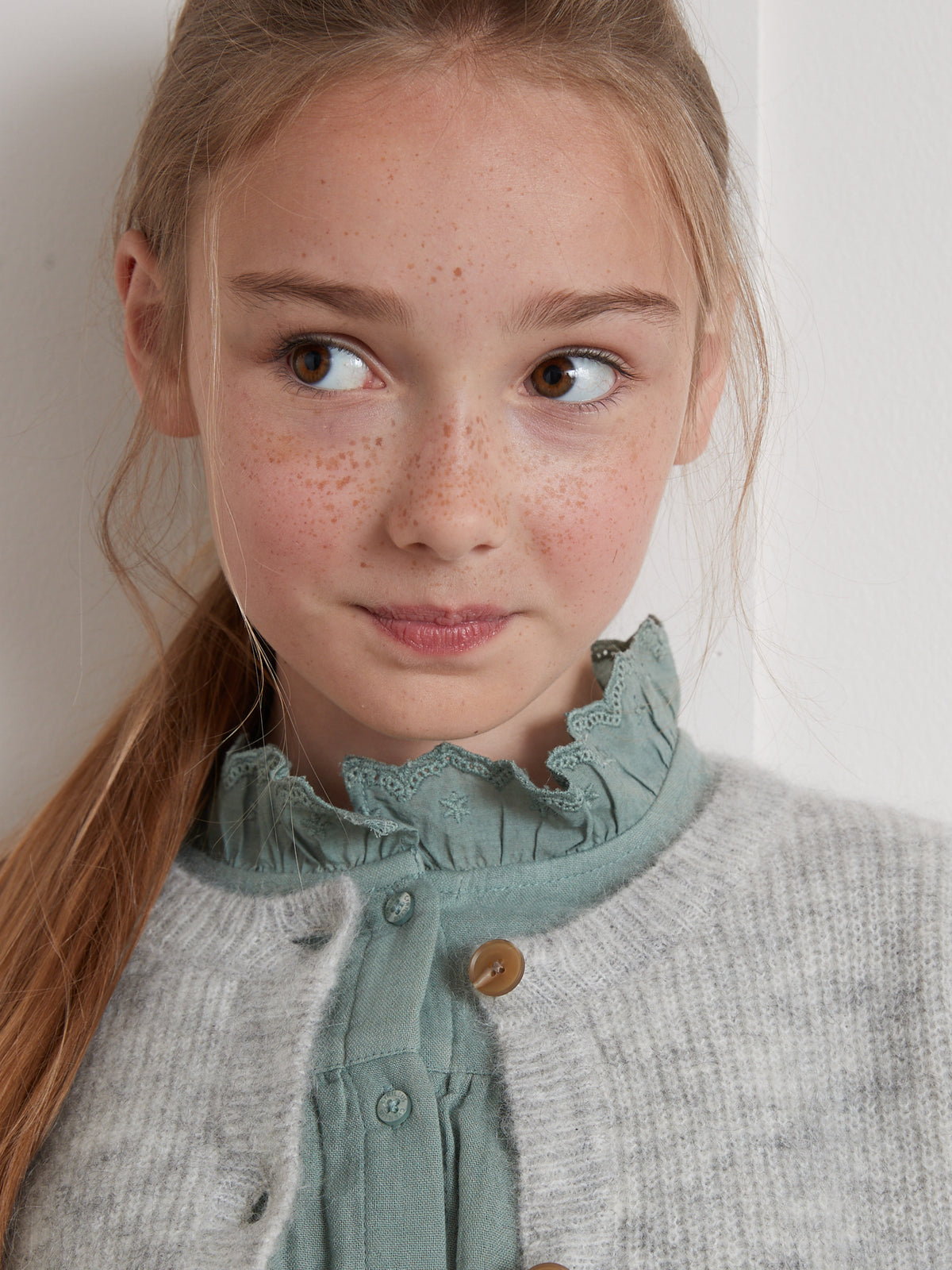 Cardigan laine et mohair - Collection Junior