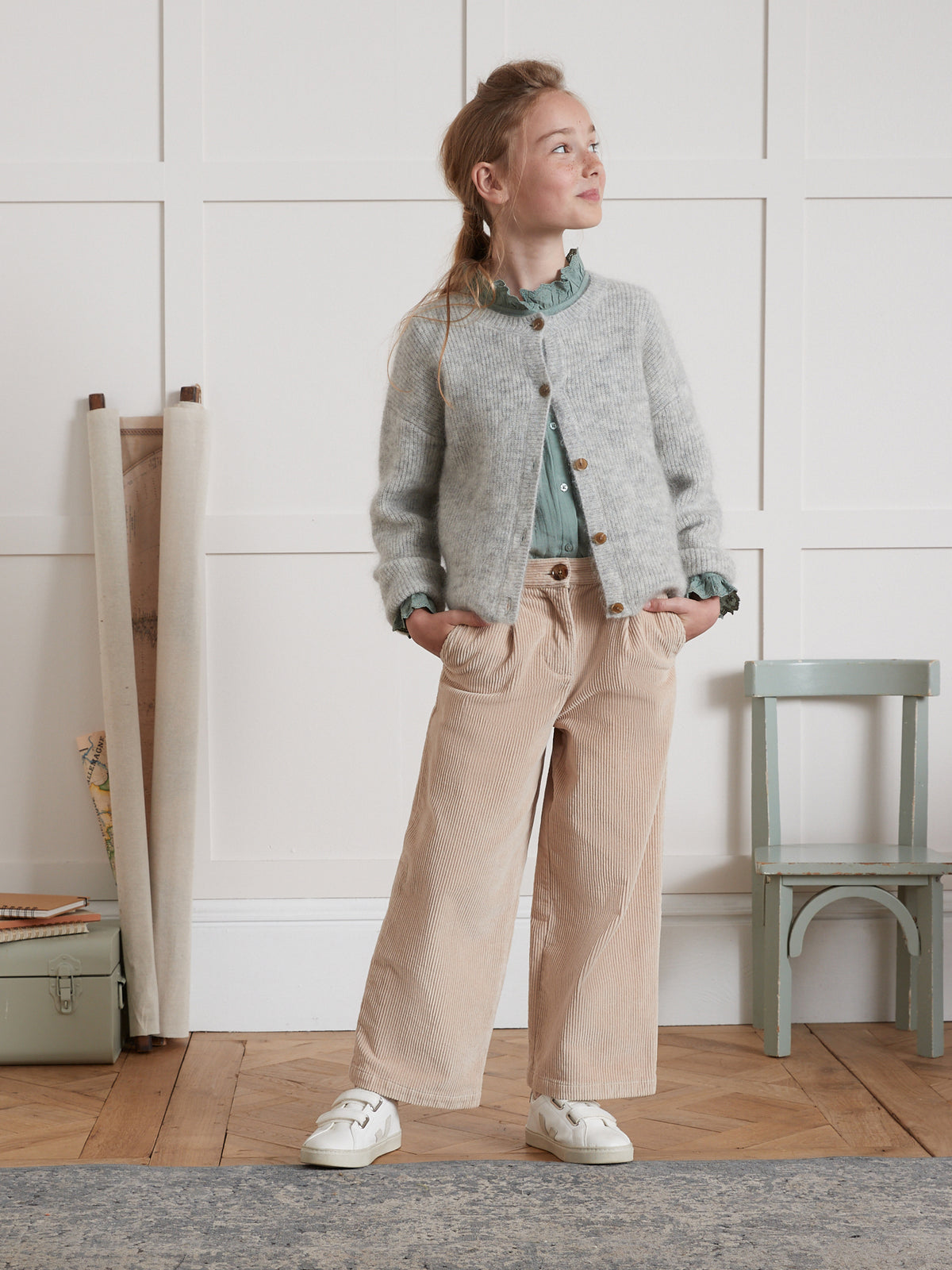 Cardigan laine et mohair - Collection Junior