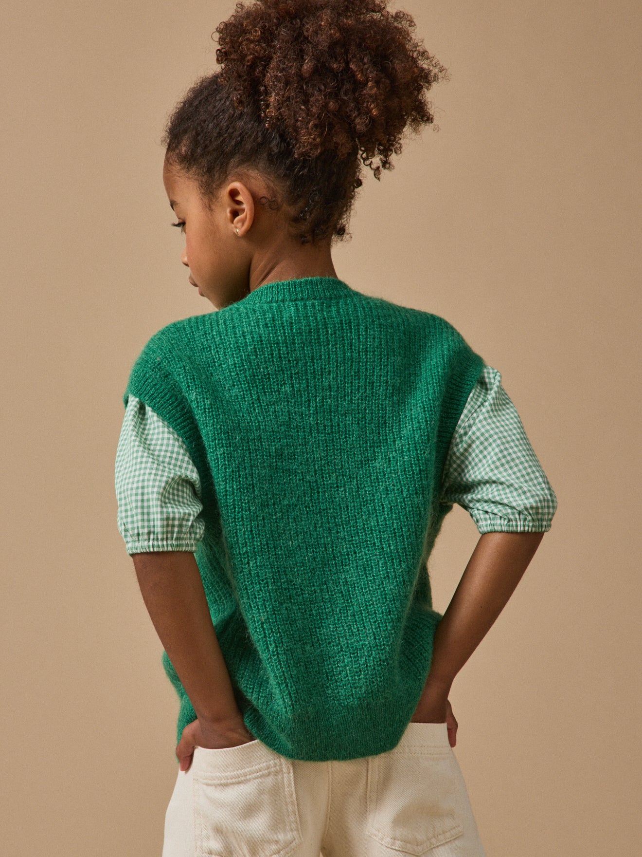 Cardigan Fille laine et mohair