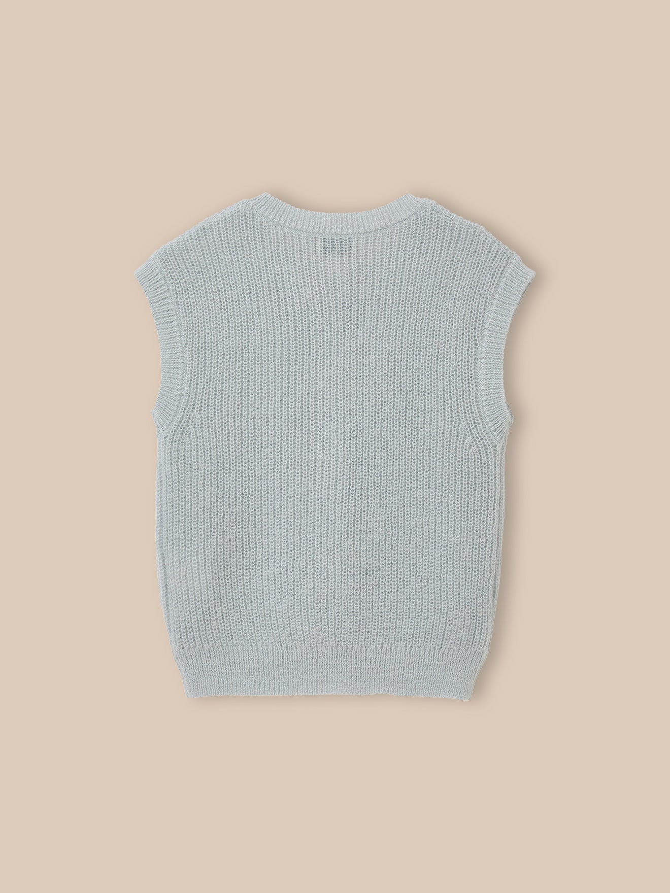 Meisjescardigan in wol en mohair
