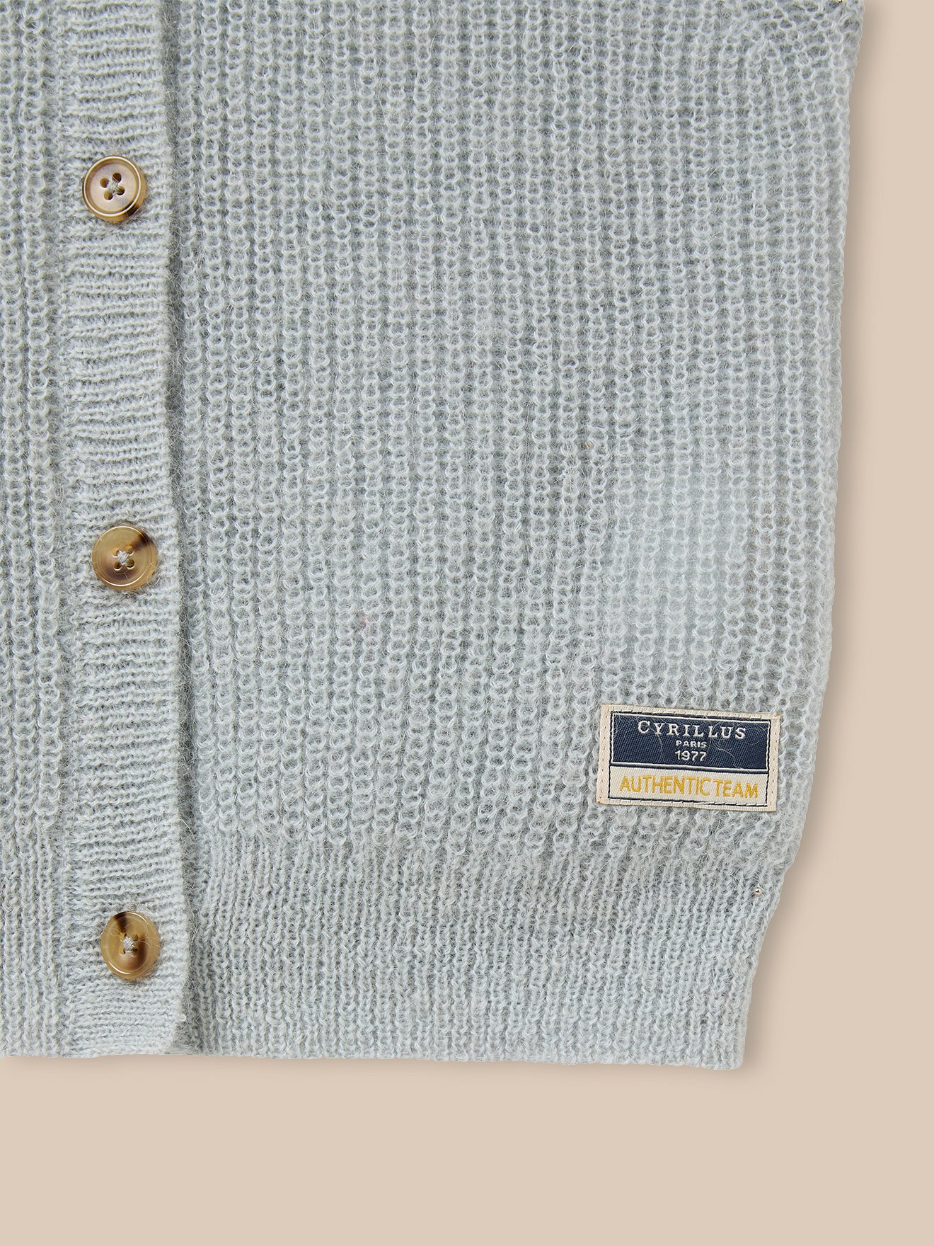 Meisjescardigan in wol en mohair