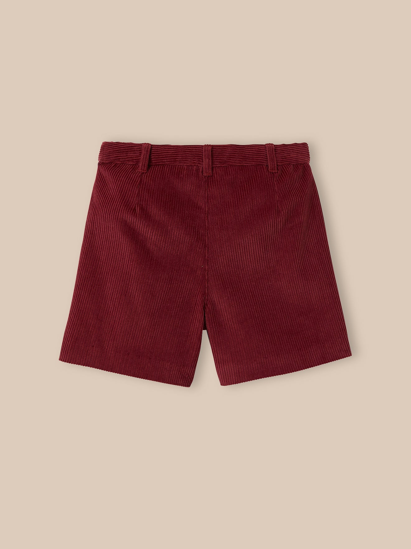 Short velours taille haute Fille