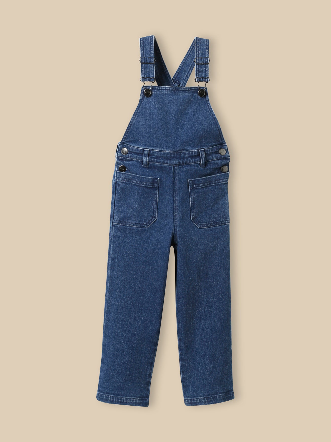 Meisjessalopette in denim