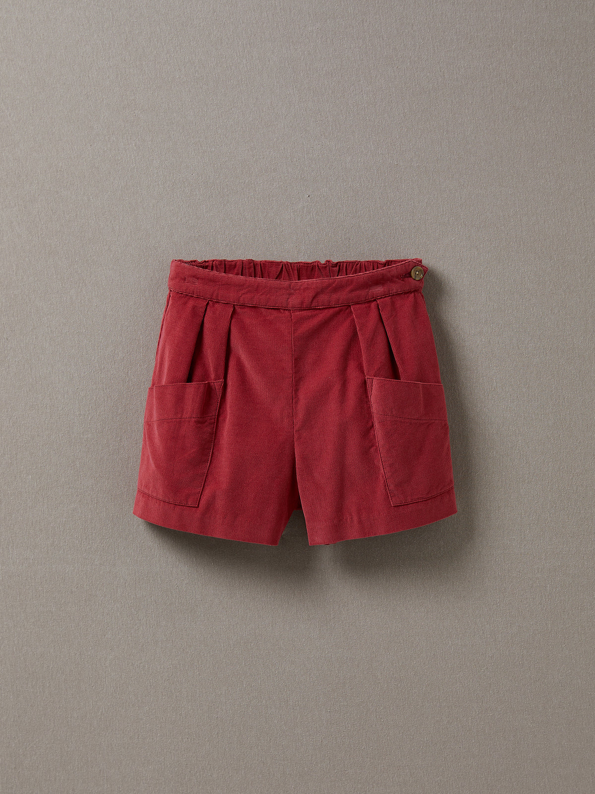 Meisjesshort in velours