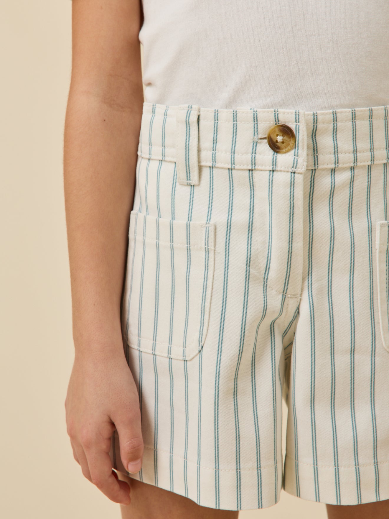 Gestreepte meisjesshort