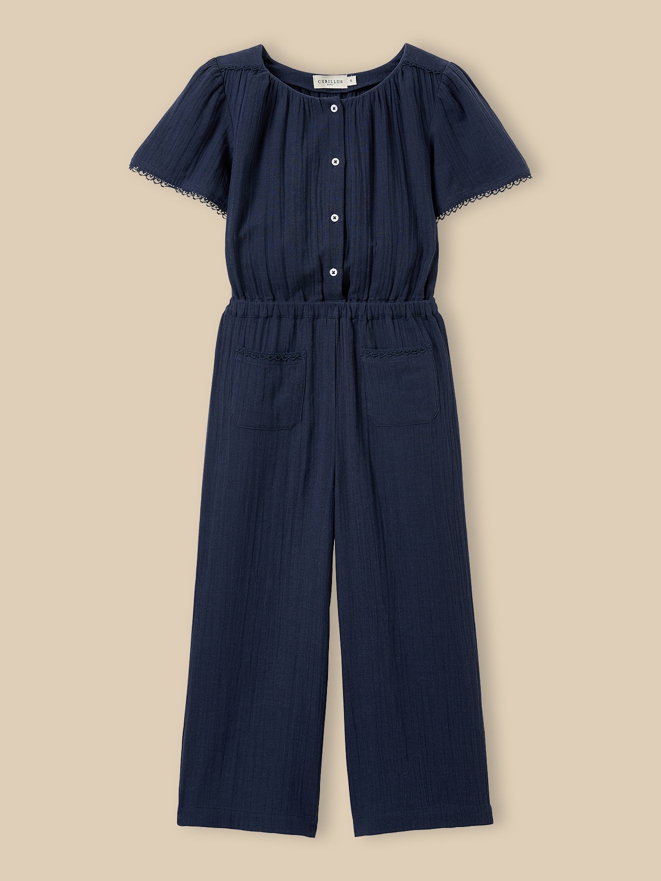 Jumpsuit in tetrastof - Junior collectie