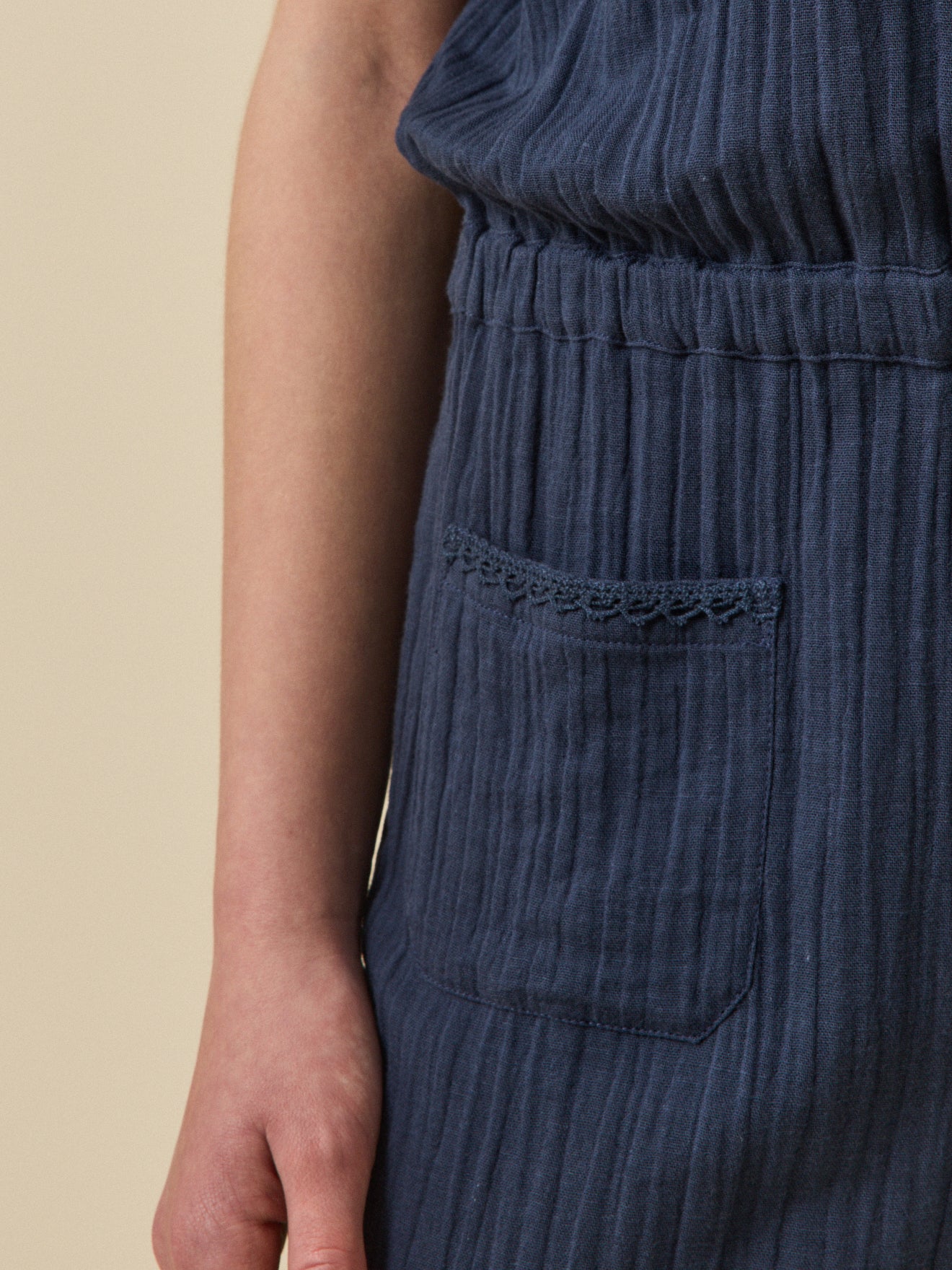 Jumpsuit in tetrastof - Junior collectie