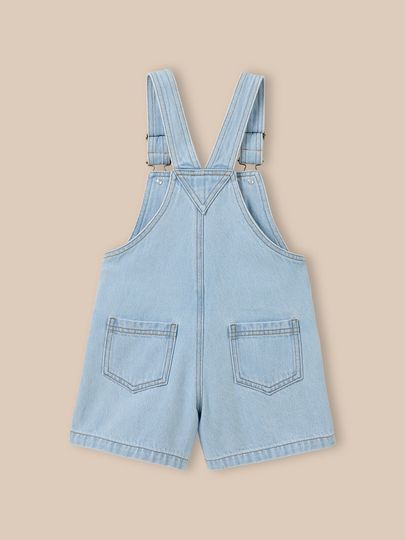 Meisjessalopette in denim