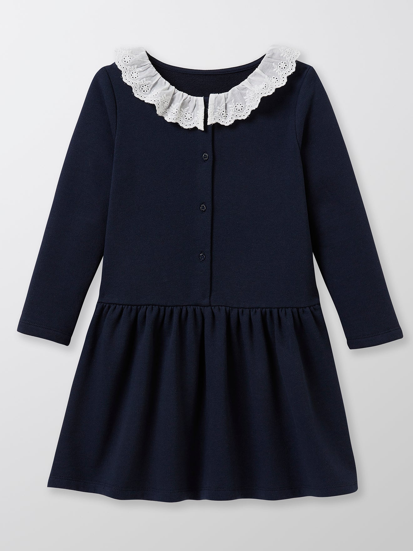 Robe en molleton Fille - Coton biologique