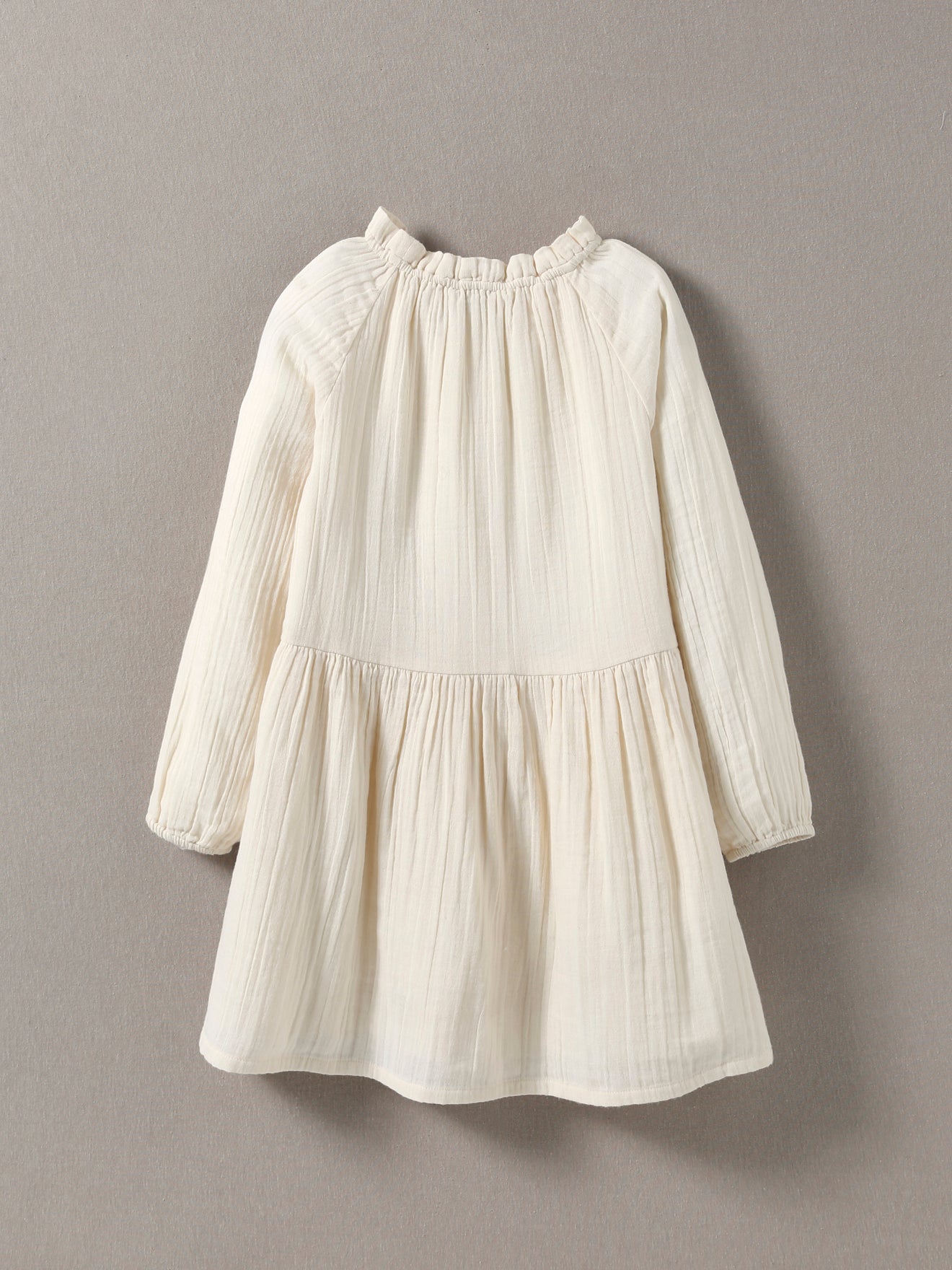 Robe Fille en gaze de coton