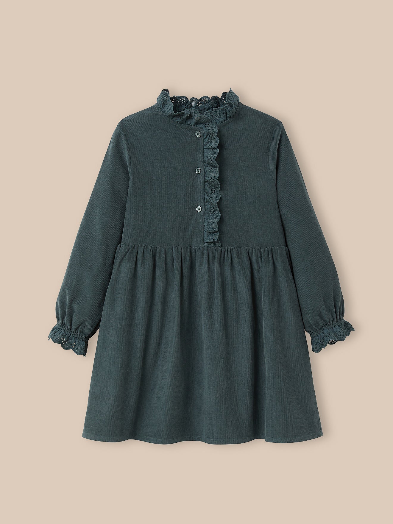Robe Fille en velours