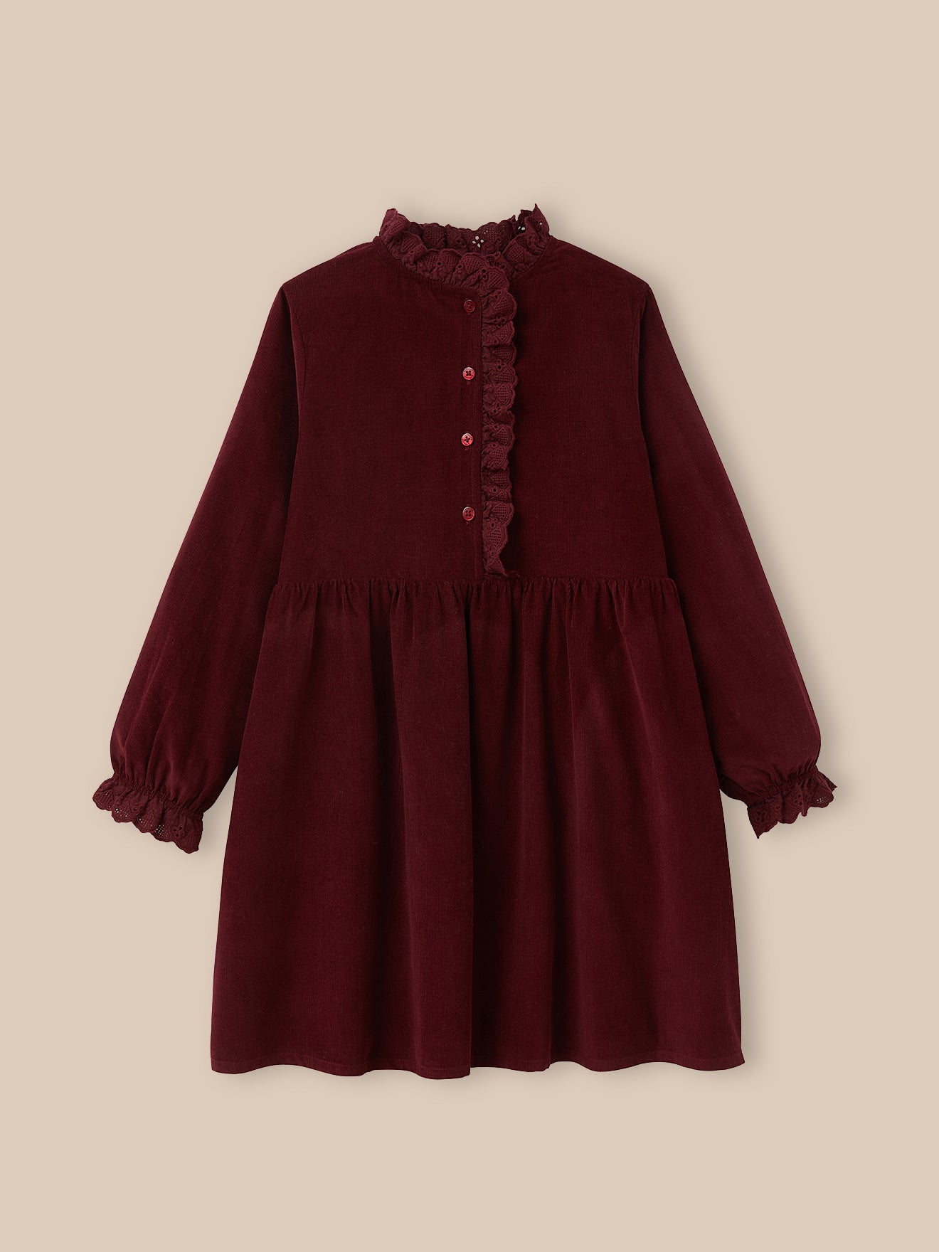 Robe Fille en velours