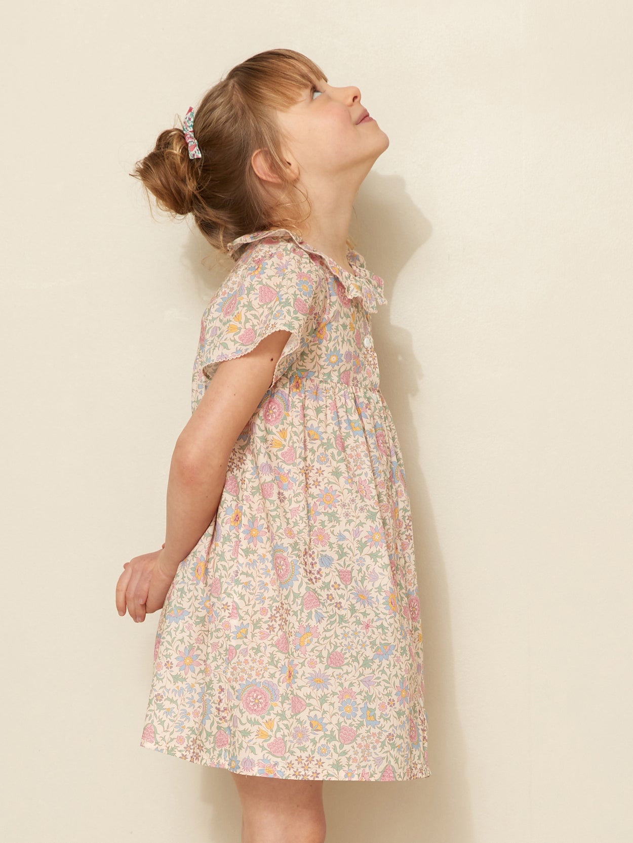 Meisjesjurk - Alicia Chintz Liberty-stof