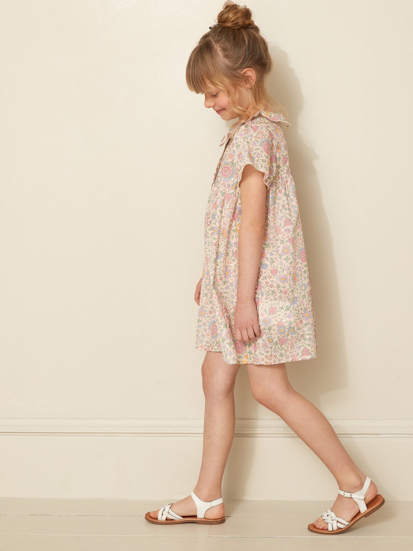 Meisjesjurk - Alicia Chintz Liberty-stof