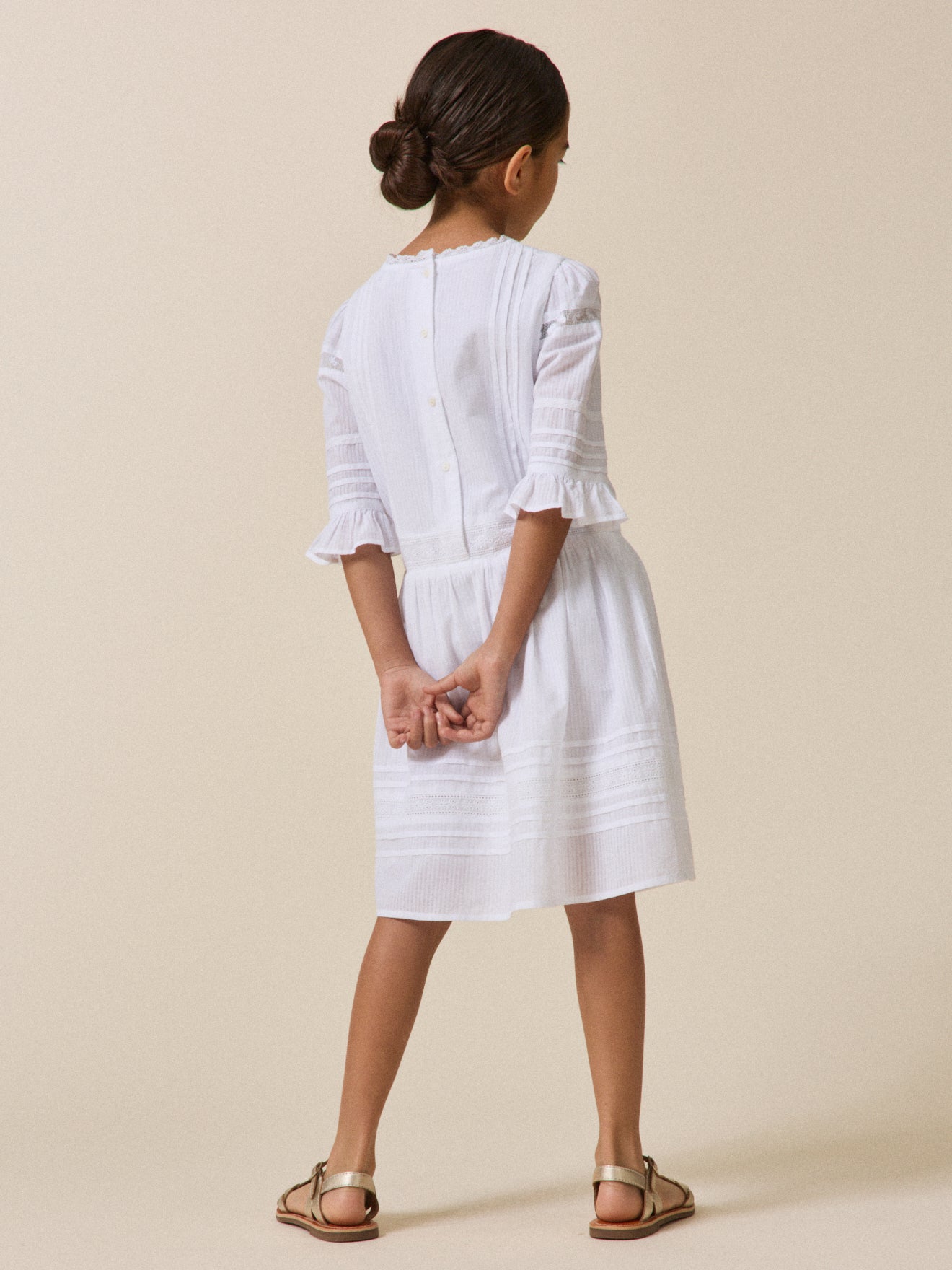 Robe Fille Madeleine - Collection Fêtes et Mariages