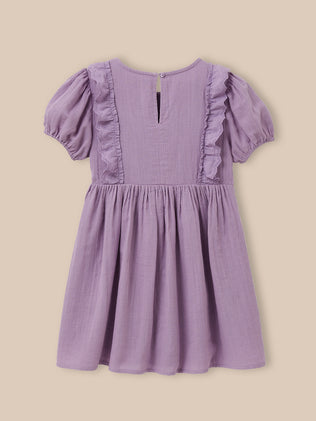 Robe Fille en gaze de coton biologique