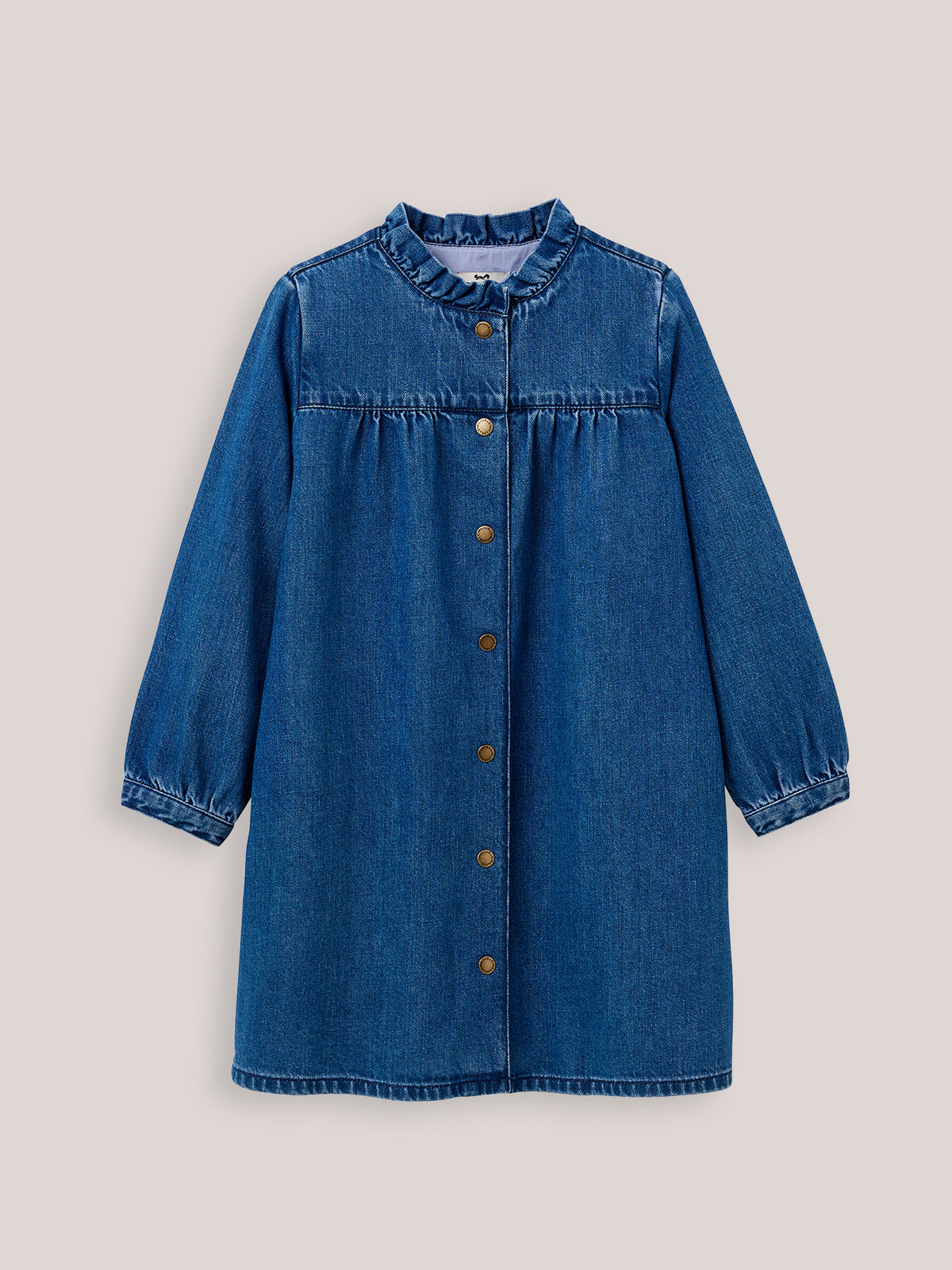 Meisjesjurk in denim