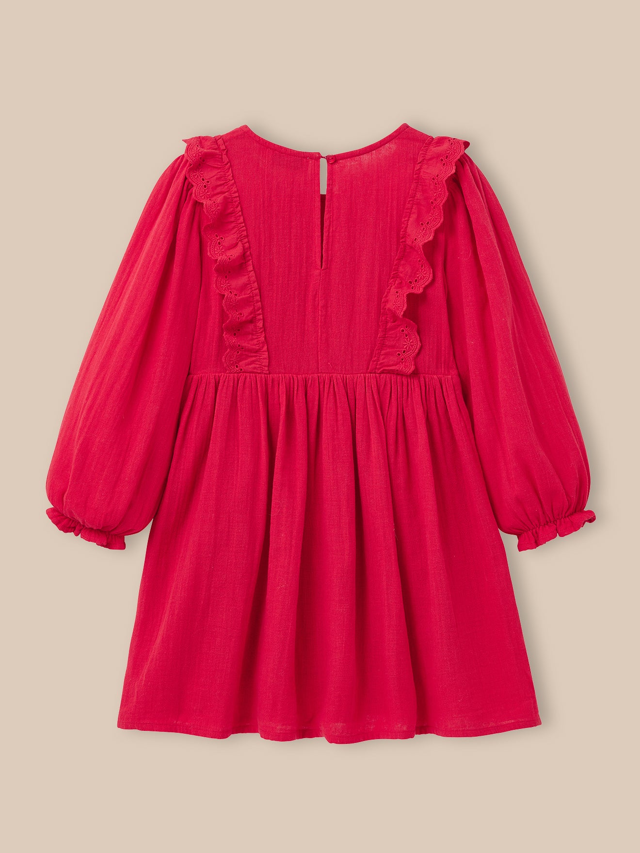 Robe Fille gaze de coton