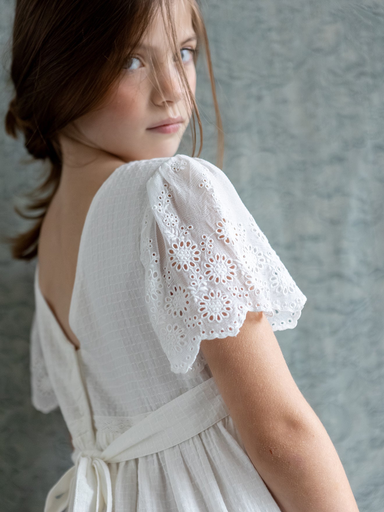 Robe Fille Jeanne - Collection Fêtes et Mariages