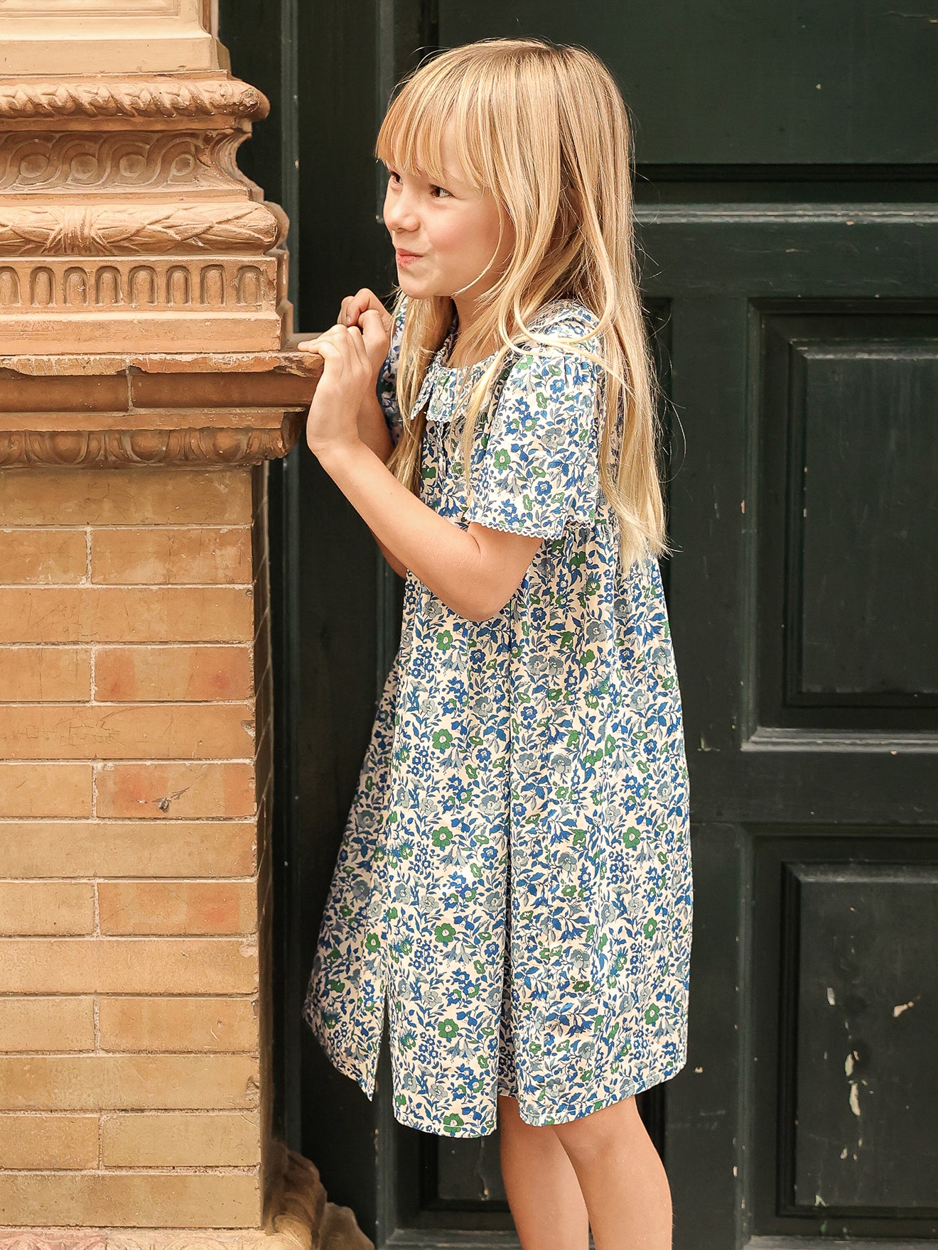 Robe Fille tissu Liberty