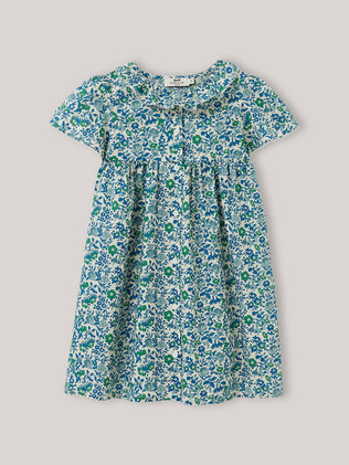 Meisjesjurk in Mamie Liberty-stof