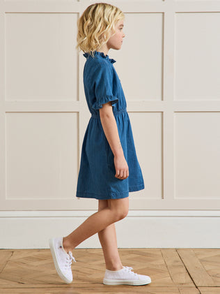 Robe Fille en denim light