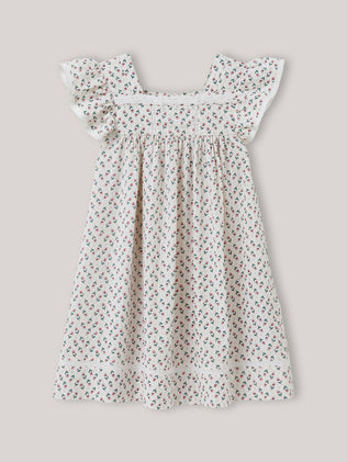 Robe Fille en seersucker - imprimé Puglia