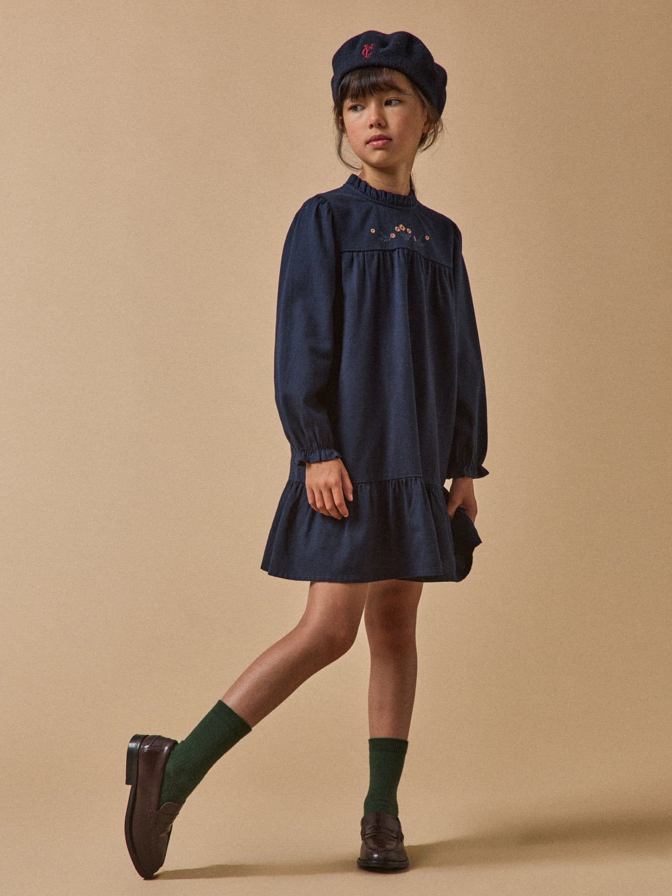Robe brodée Fille