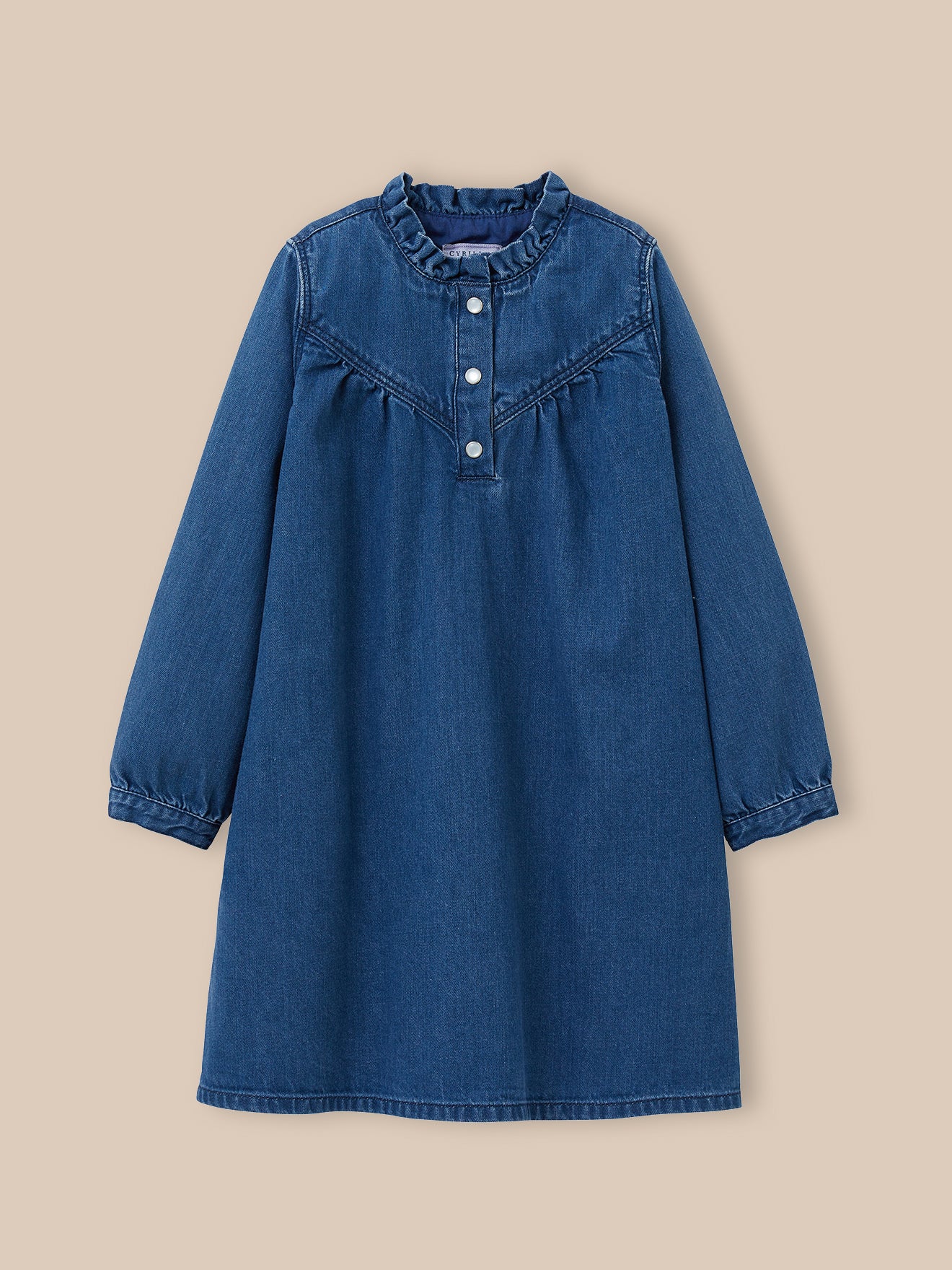 Robe en denim Fille