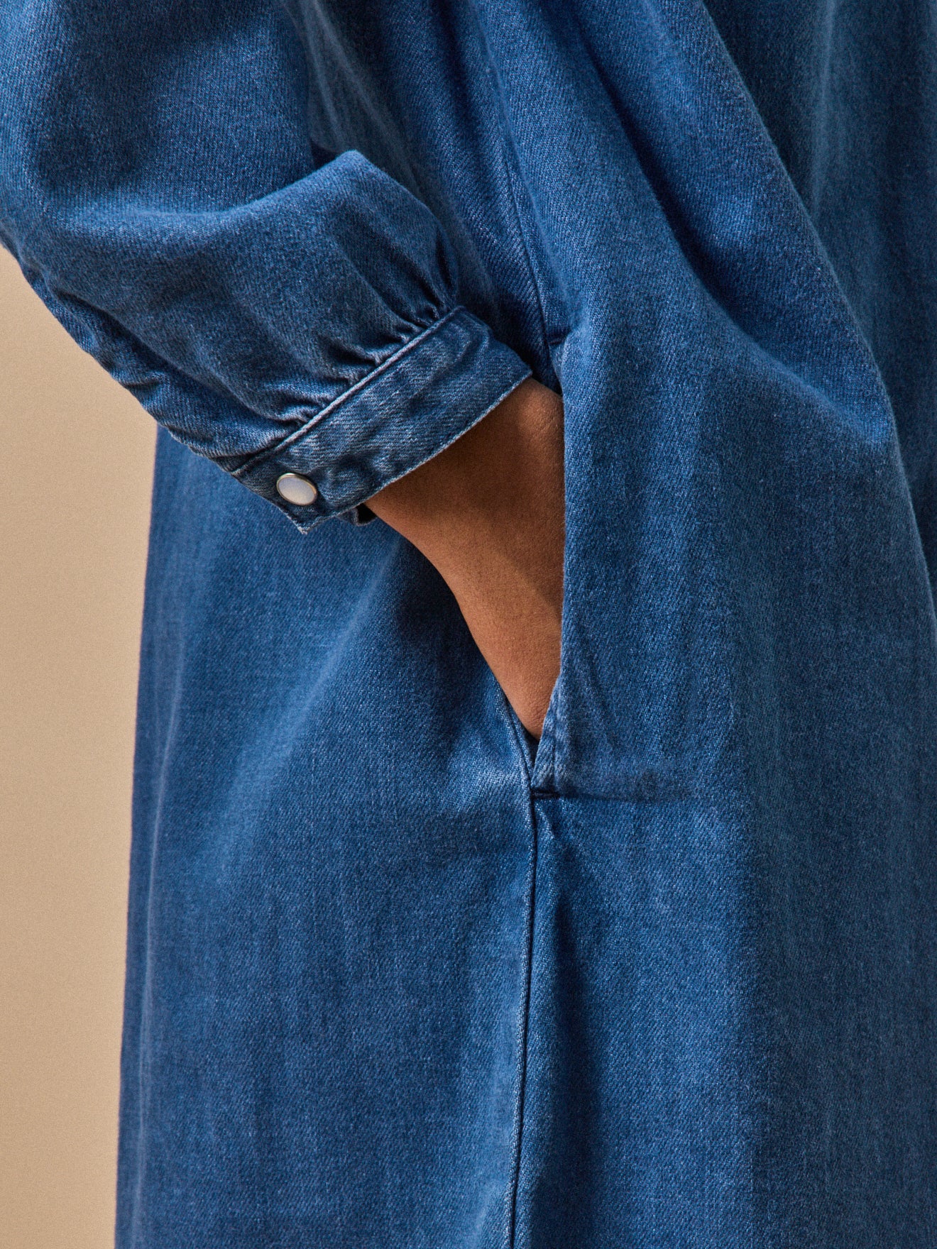 Robe en denim Fille