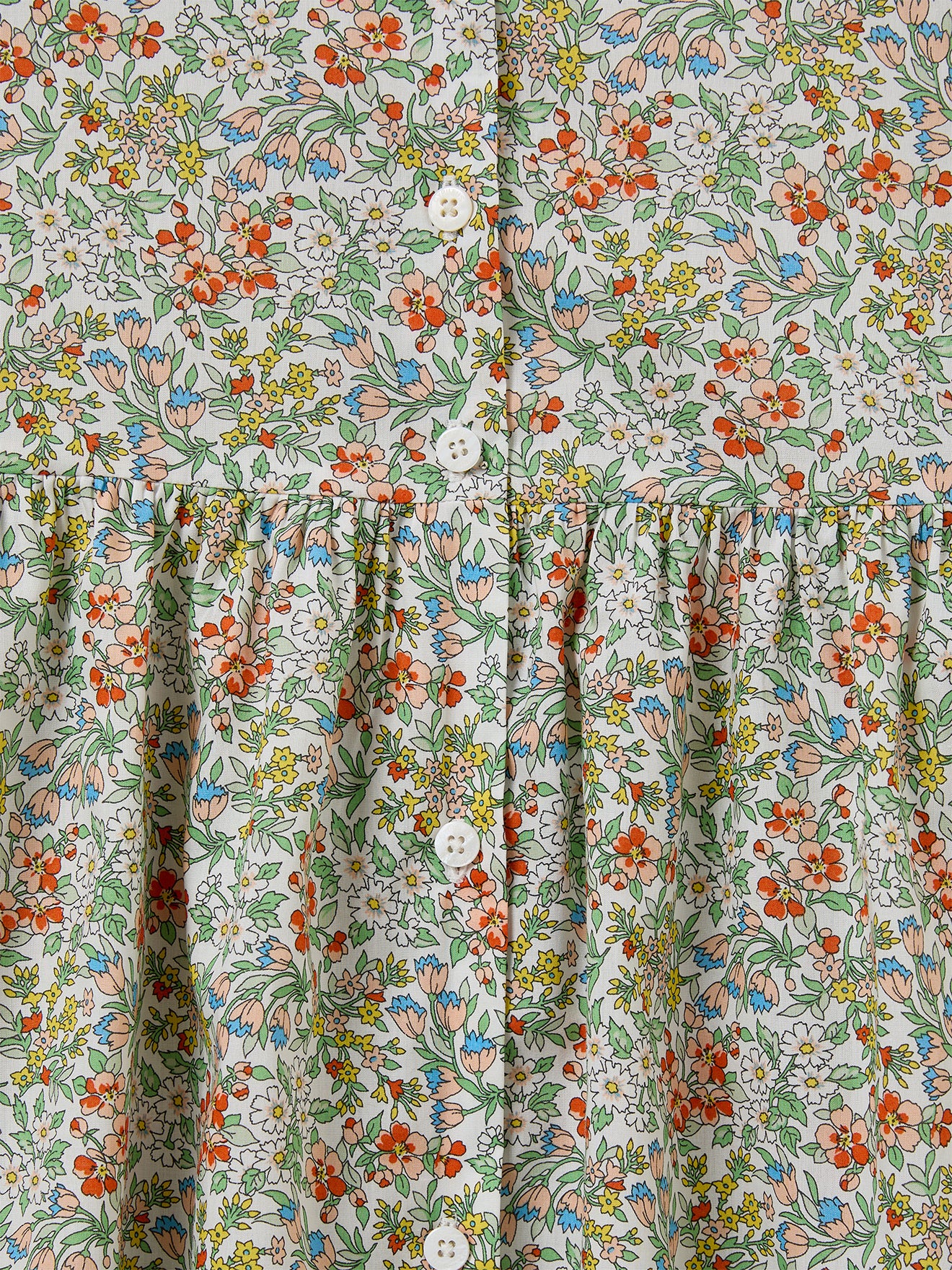 Robe en tissu Liberty Fille