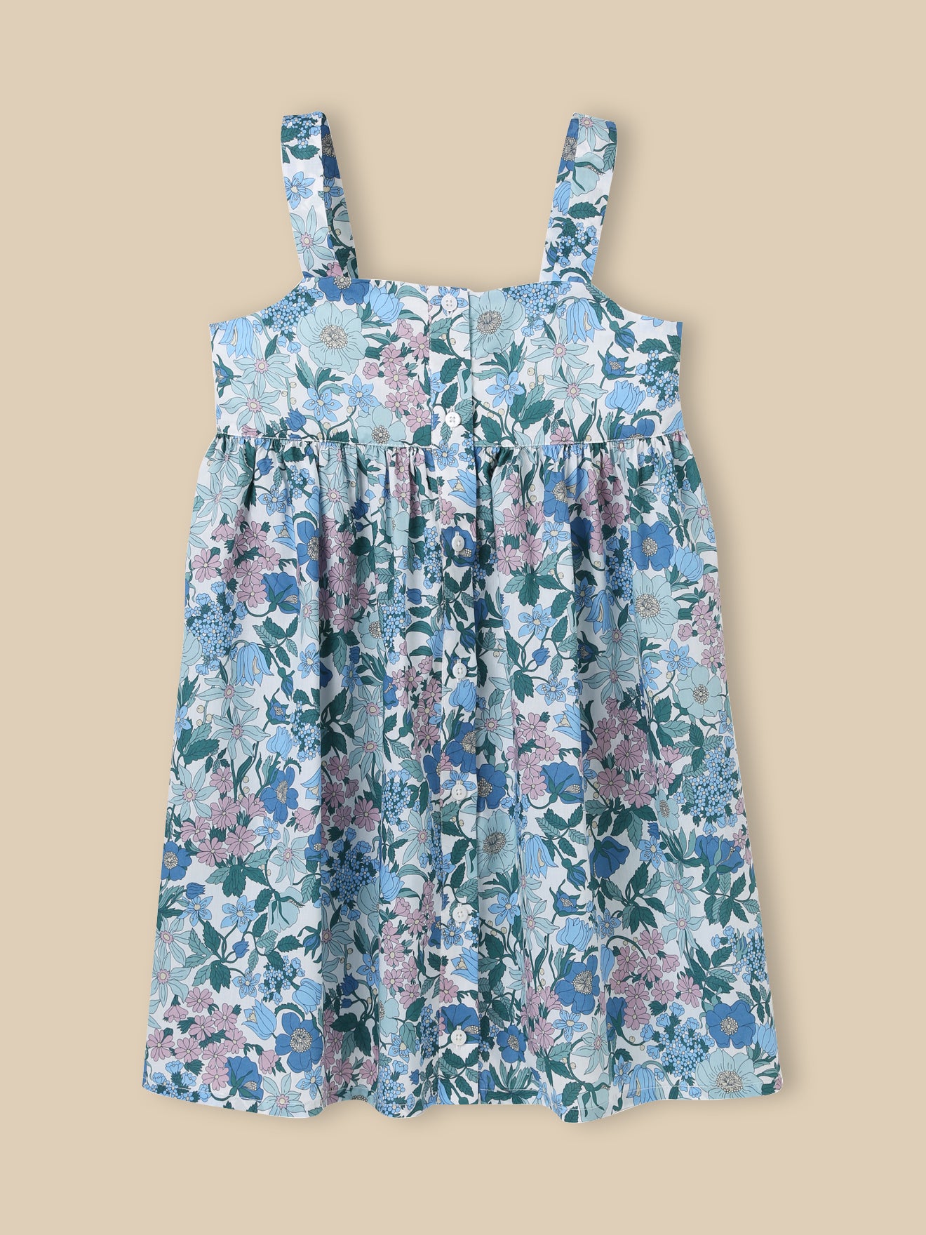 Robe en tissu Liberty Clara Bell Fille