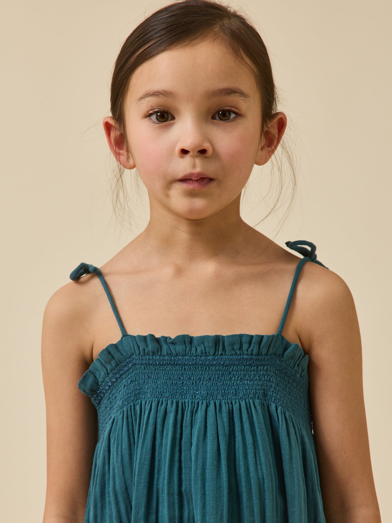 Robe en gaze de coton Fille