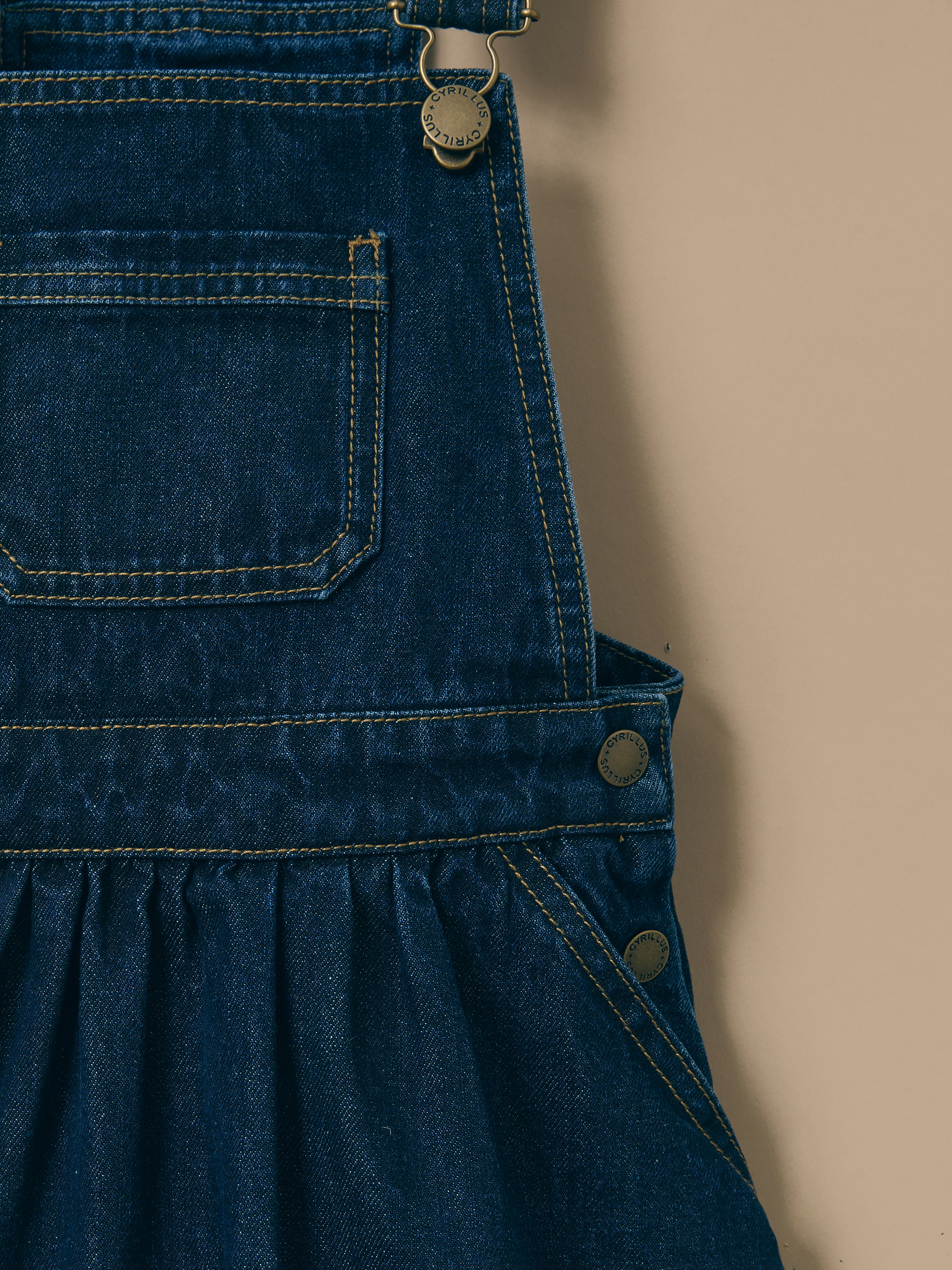 Meisjesjurk in denim