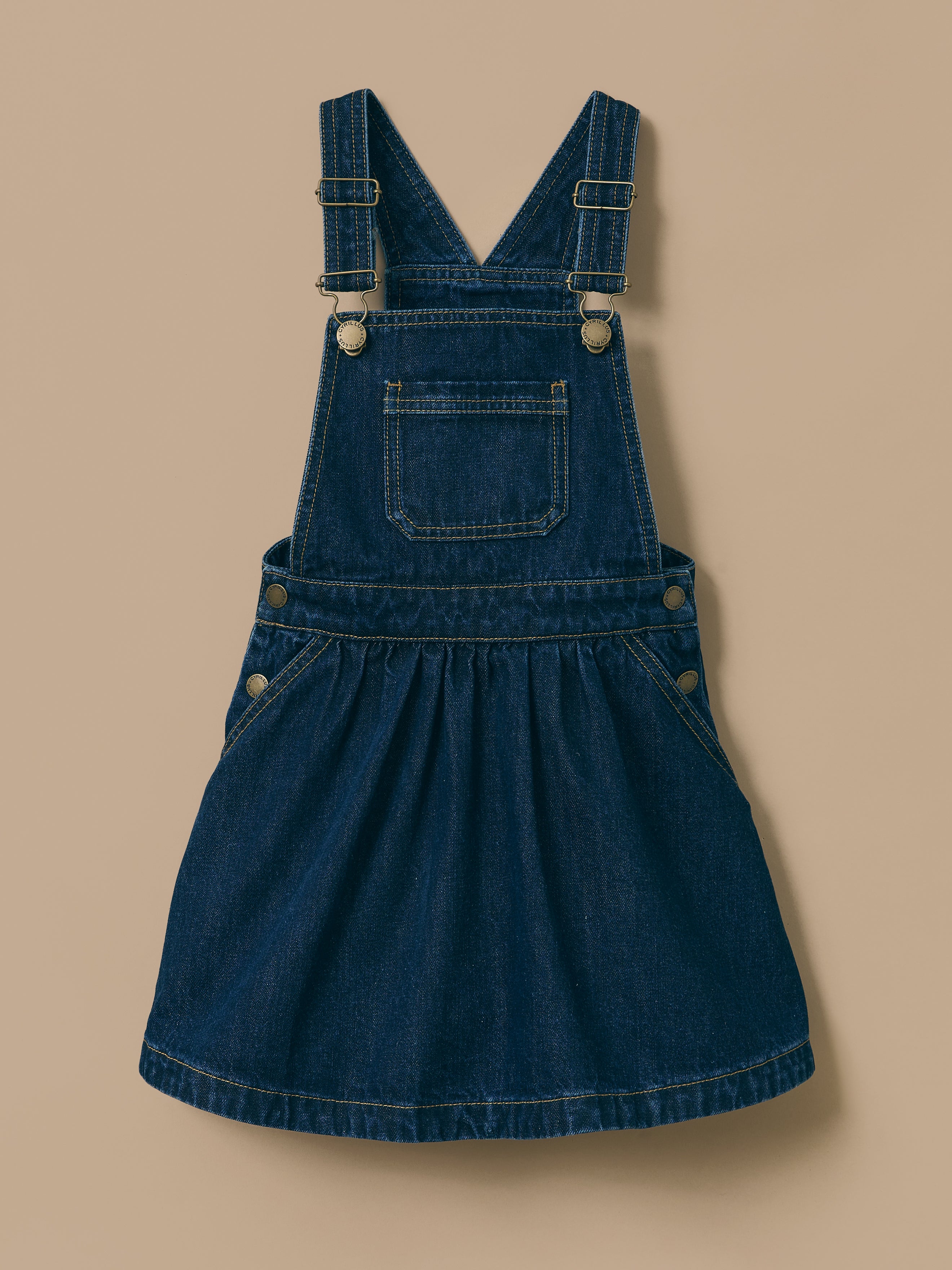 Meisjesjurk in denim