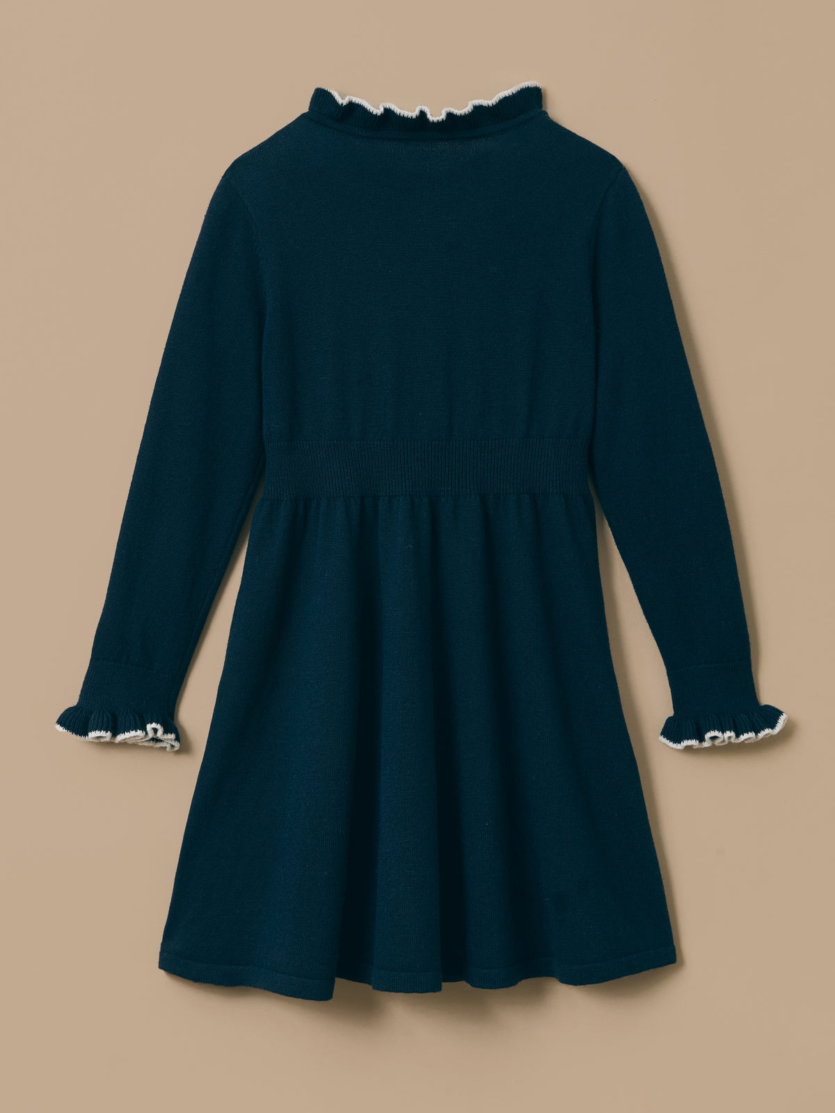 Meisjesjurk in tricot