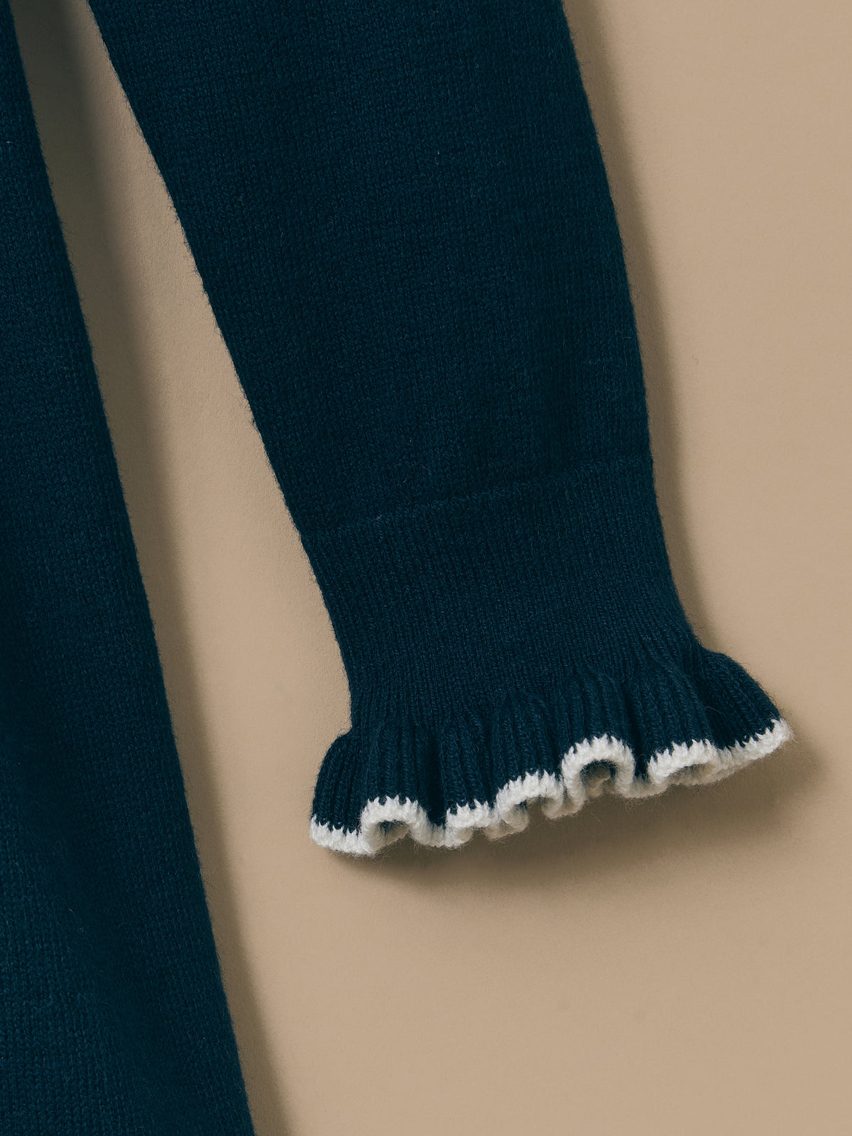 Meisjesjurk in tricot