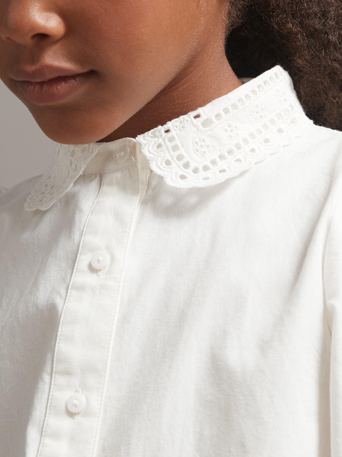Chemise Fille brodée