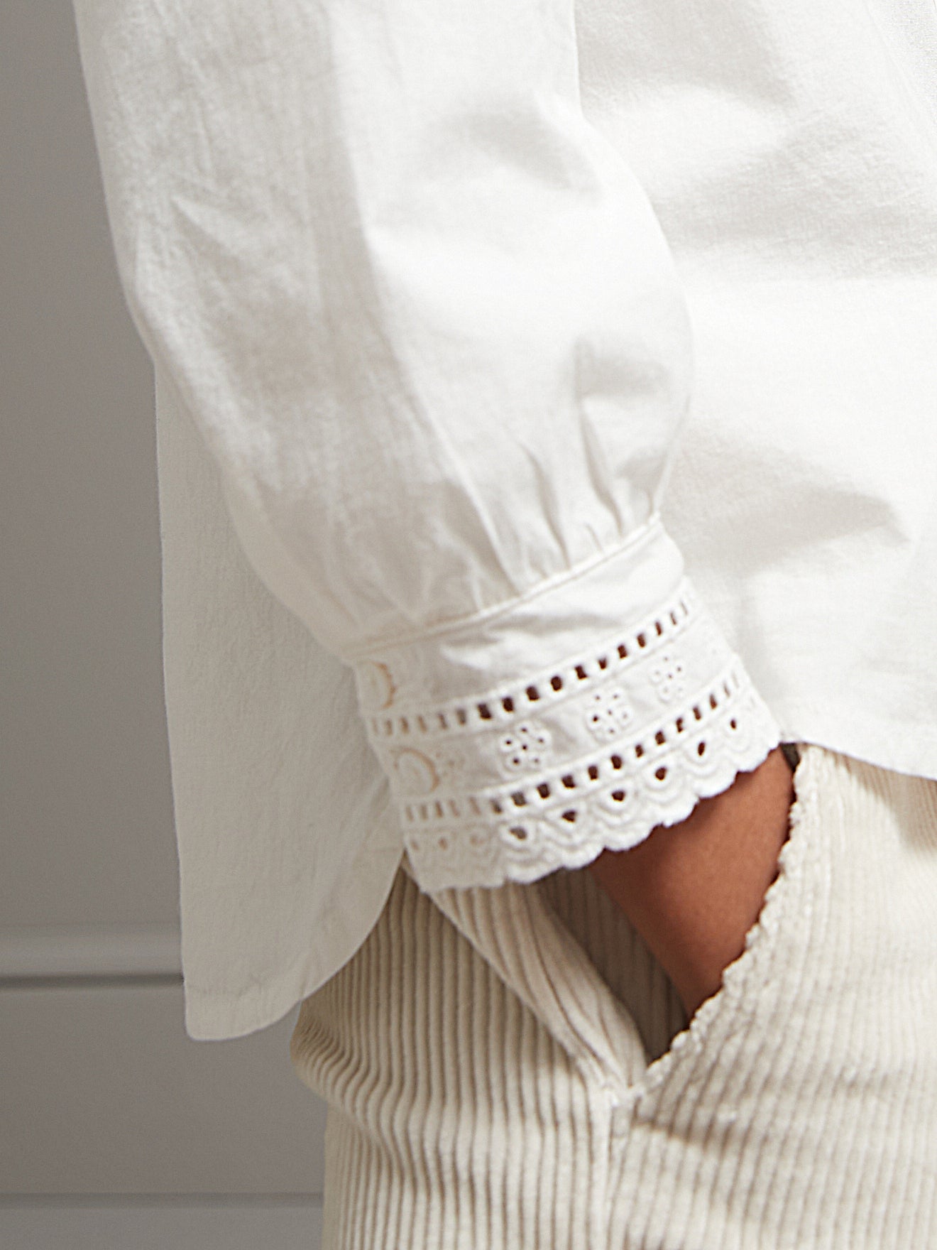 Chemise Fille brodée